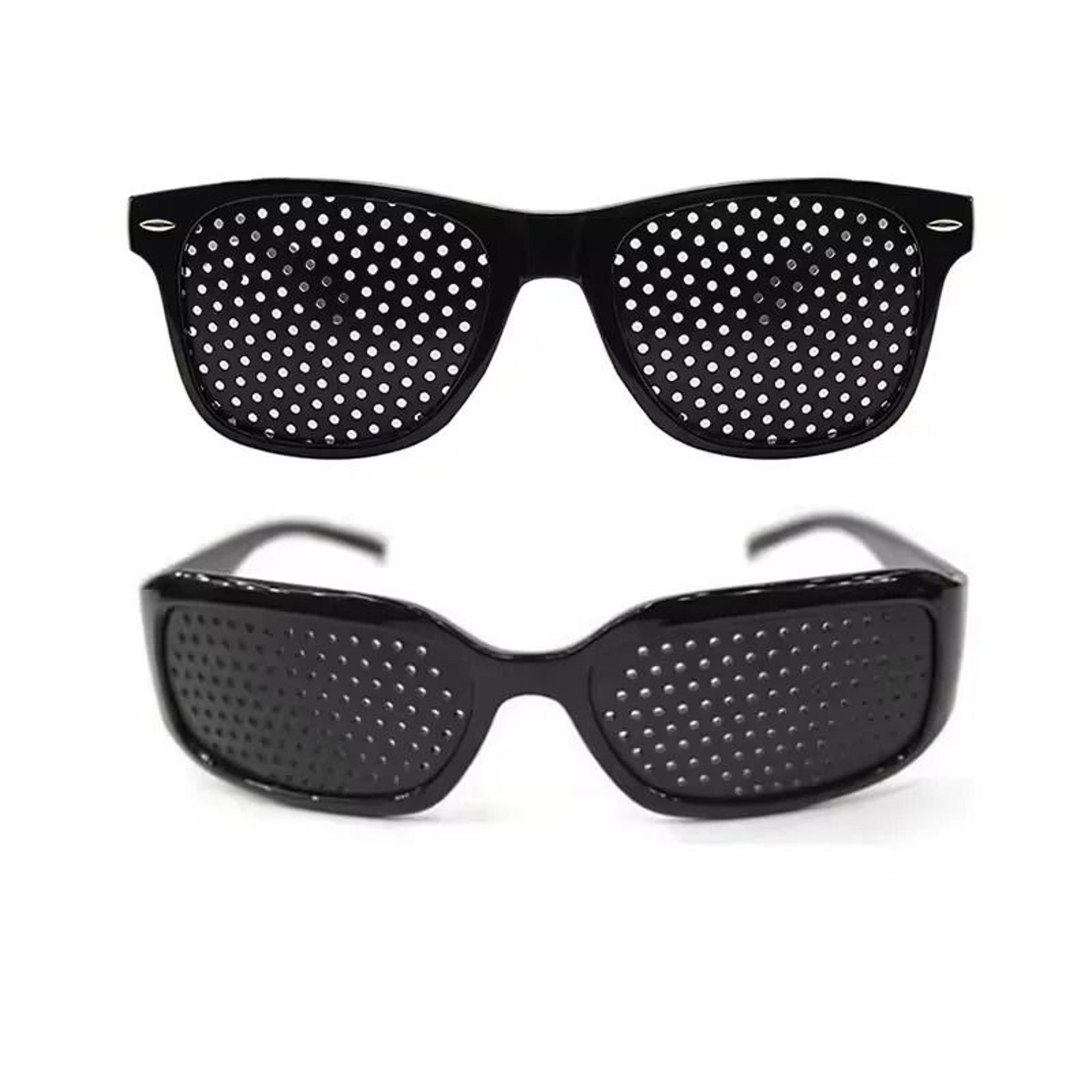 Classic Wayfarer Pinhole Vision Trainer  AntiFatigue Stenopeic Eye Protection  Myopia Correction Sy 10