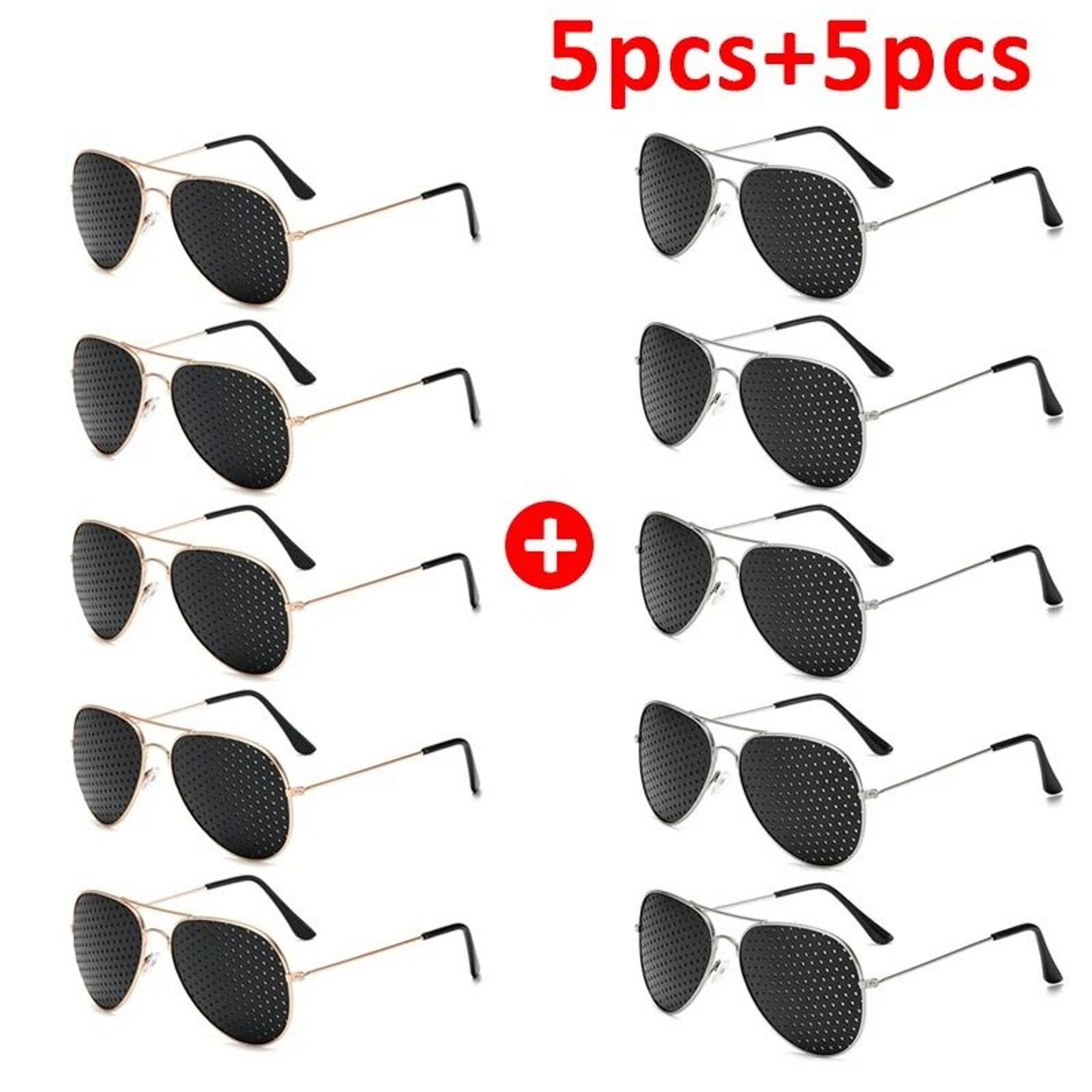 Classic Wayfarer Pinhole Vision Trainer AntiFatigue Stenopeic Eye Protection And Myopia Correction  14