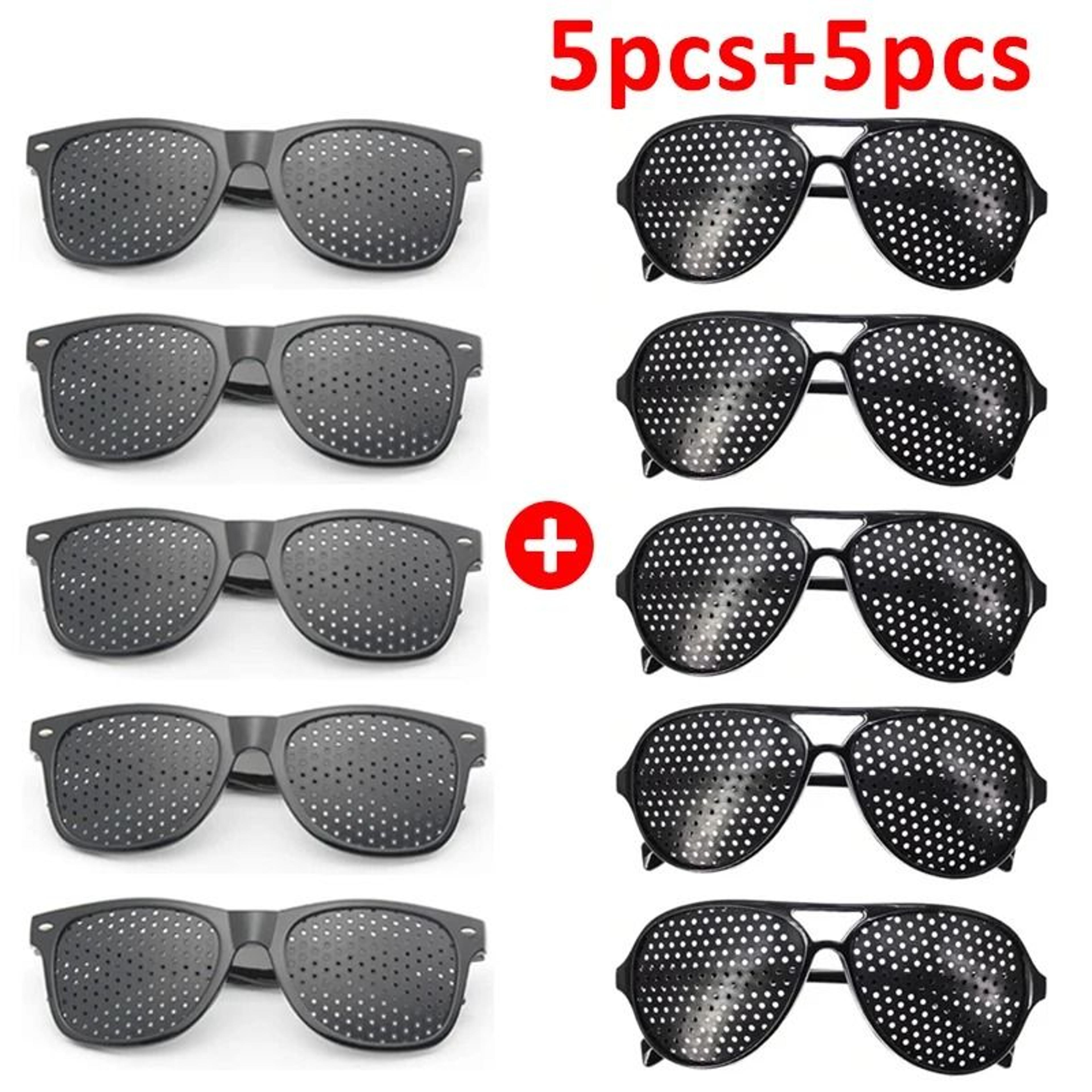 Classic Wayfarer Pinhole Vision Trainer AntiFatigue Stenopeic Eye Protection And Myopia Correction  15