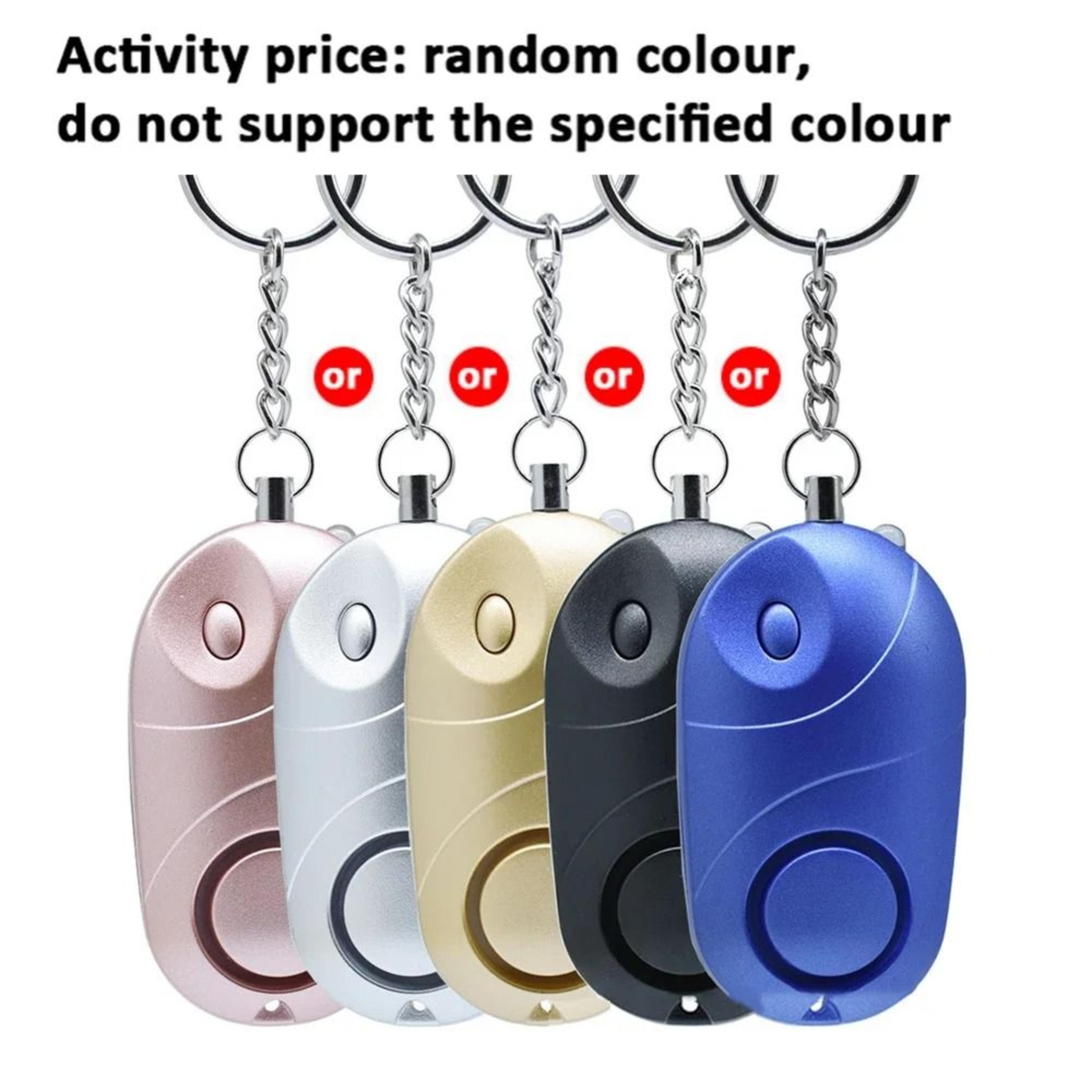 Personal Emergency Defense Alarm With Safe Sound Security Keychain And LED Flashlight For Women And 6