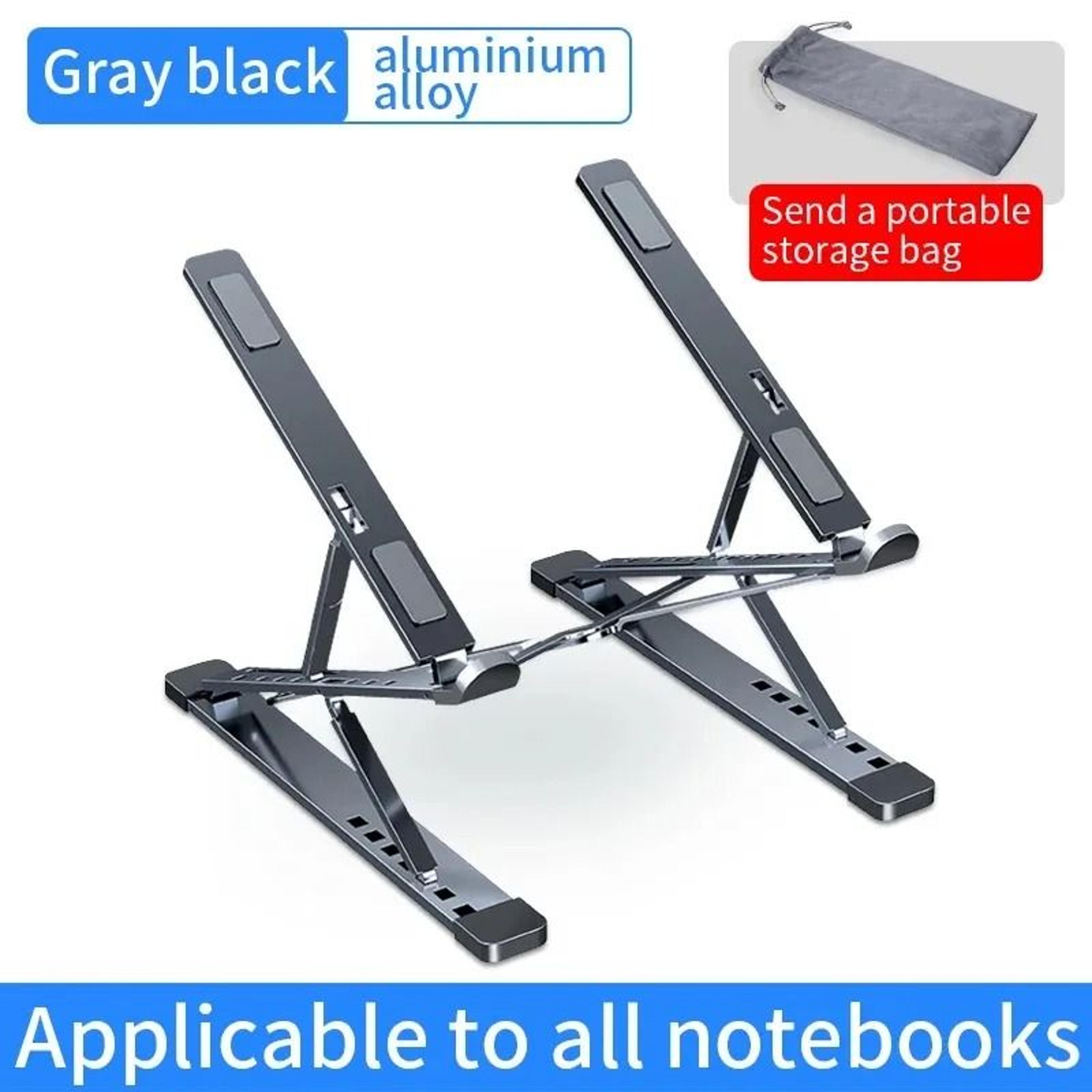 Adjustable Aluminum Laptop Stand N3 N8 Foldable Portable Cooling Holder For MacBook And Notebooks 7
