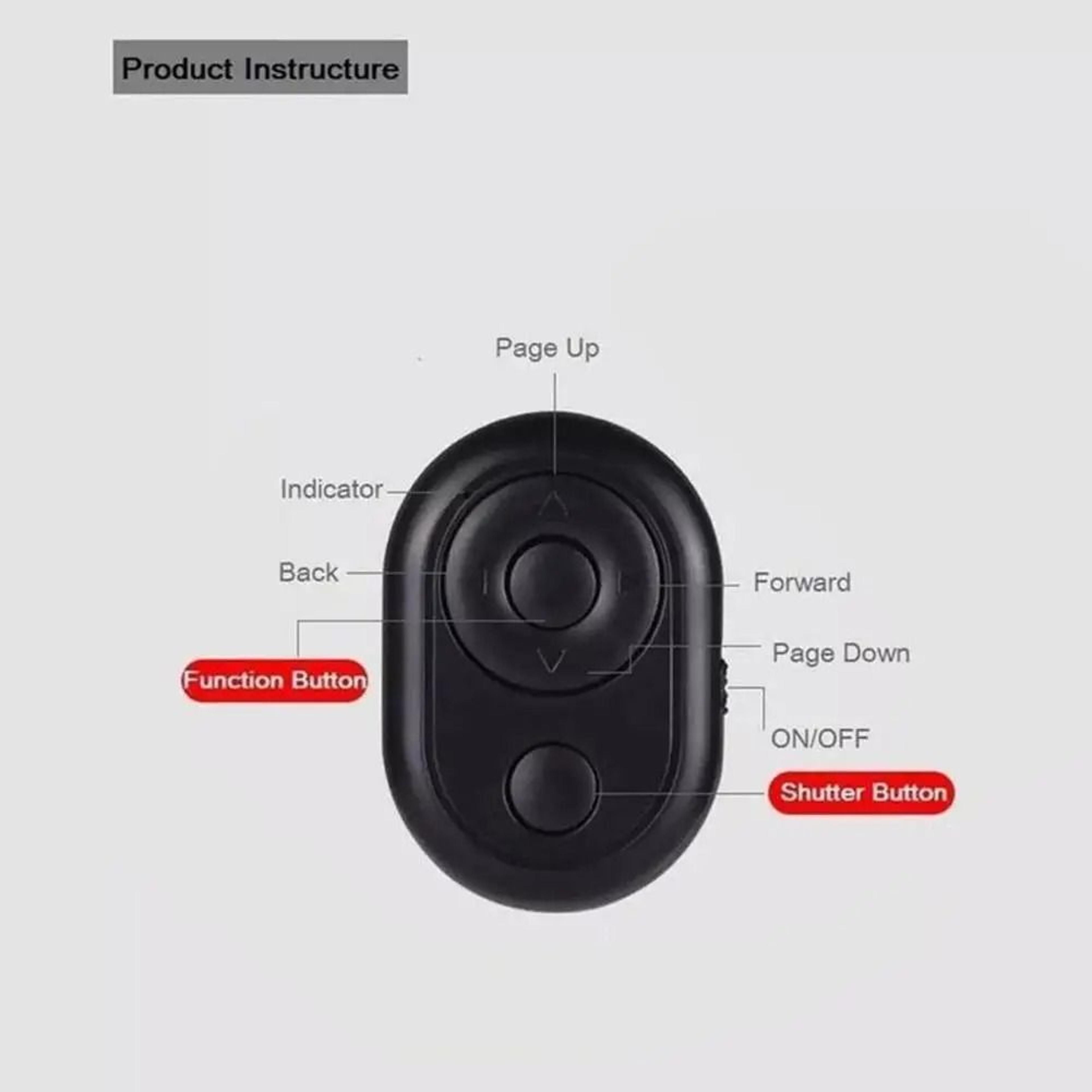 Universal Bluetooth Remote Shutter For IPhone And Android Wireless Camera Control For Selfies And V 5