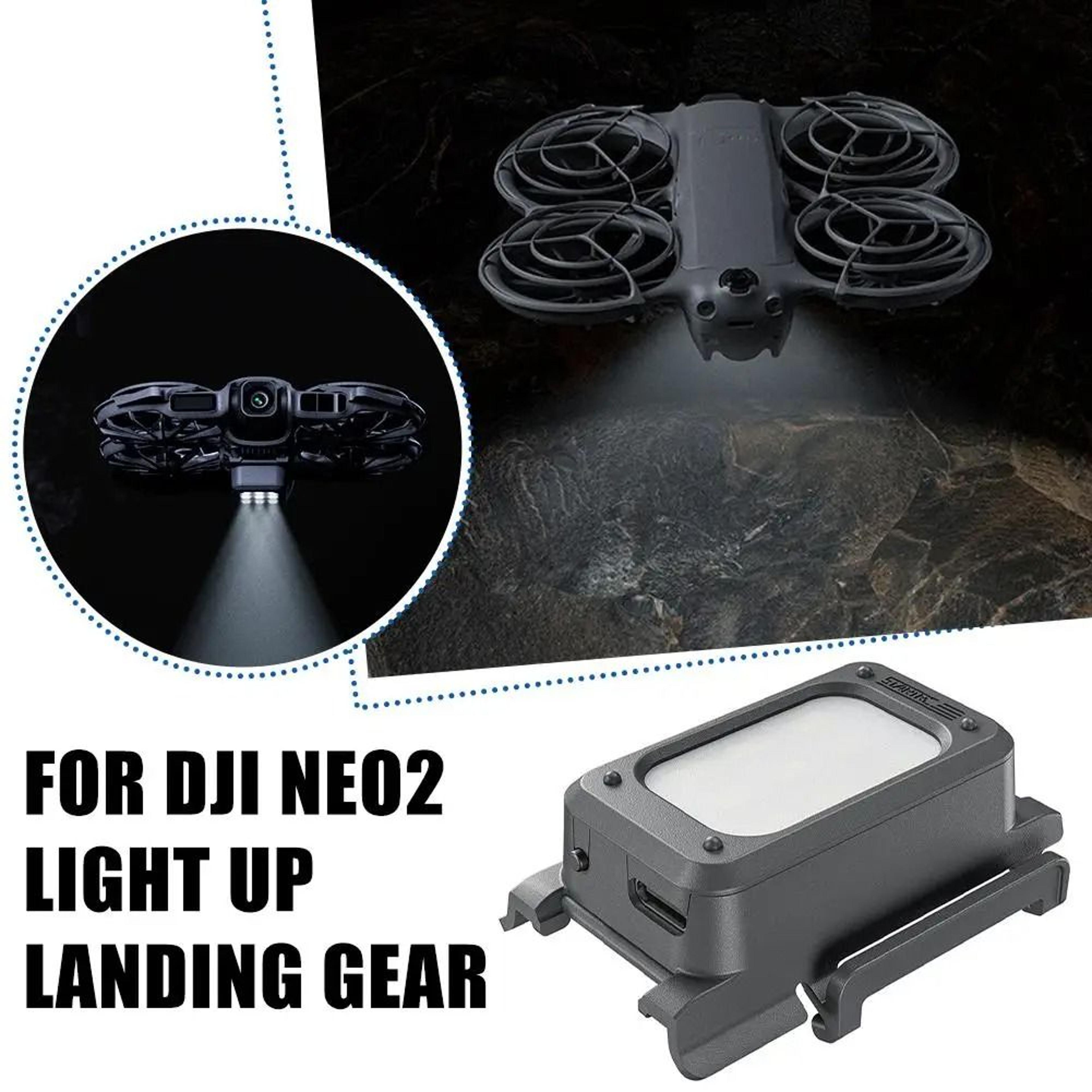 Illuminated HeightExtension Landing Gear For DJI Neo  NightFlight Collision Avoidance Drone Tripod 1