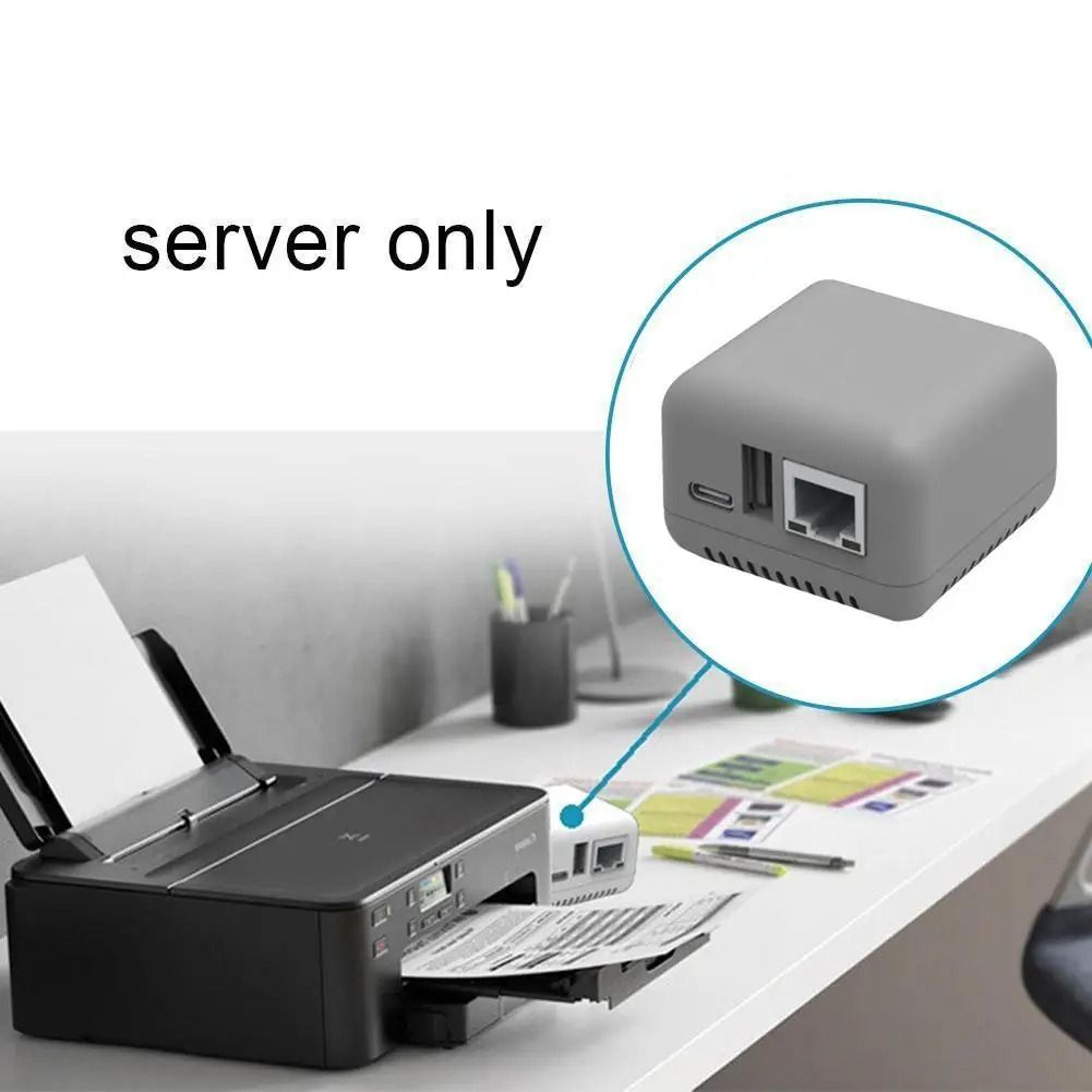 NP330 Mini Wireless USB 20 Network Print Server  WiFi  Bluetooth 40 MultiDevice Connectivity 2