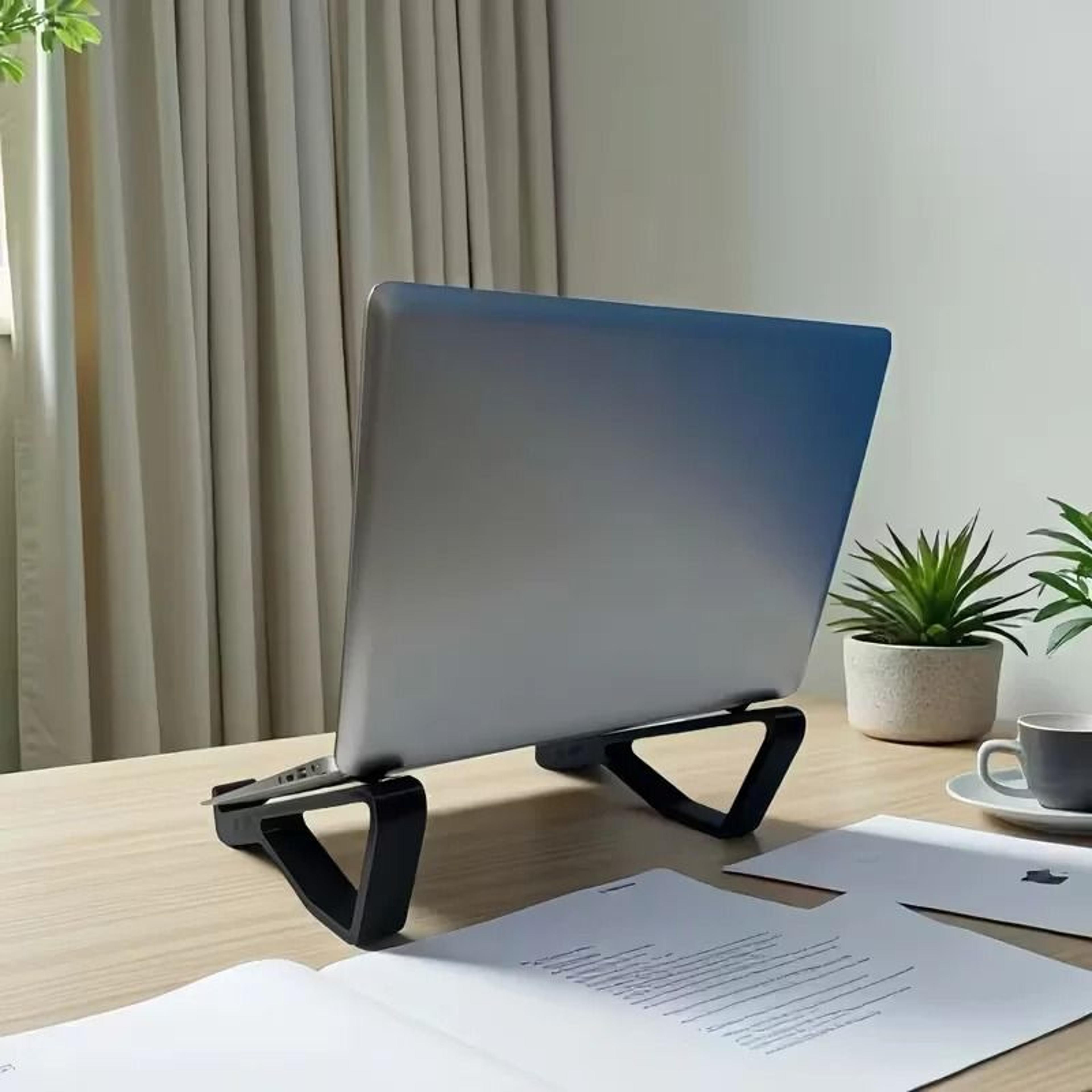 Precision Ergonomic Laptop Riser  Professional HighStability Cooling Stand For MacBook  PC 3