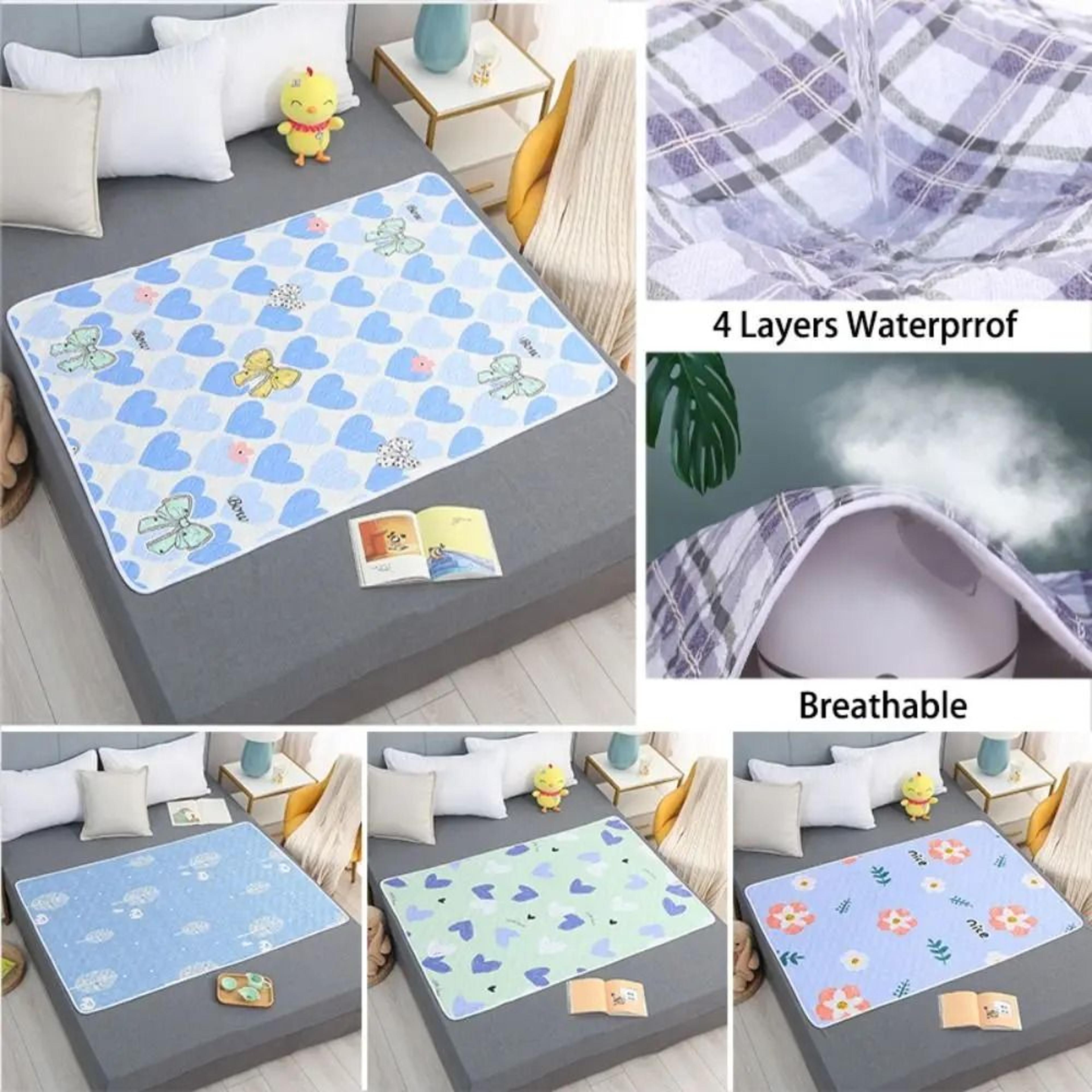 pro-grade triple-layer underpad | high-fidelity 100x150cm leakproof mat for pediatric, adult & studio use