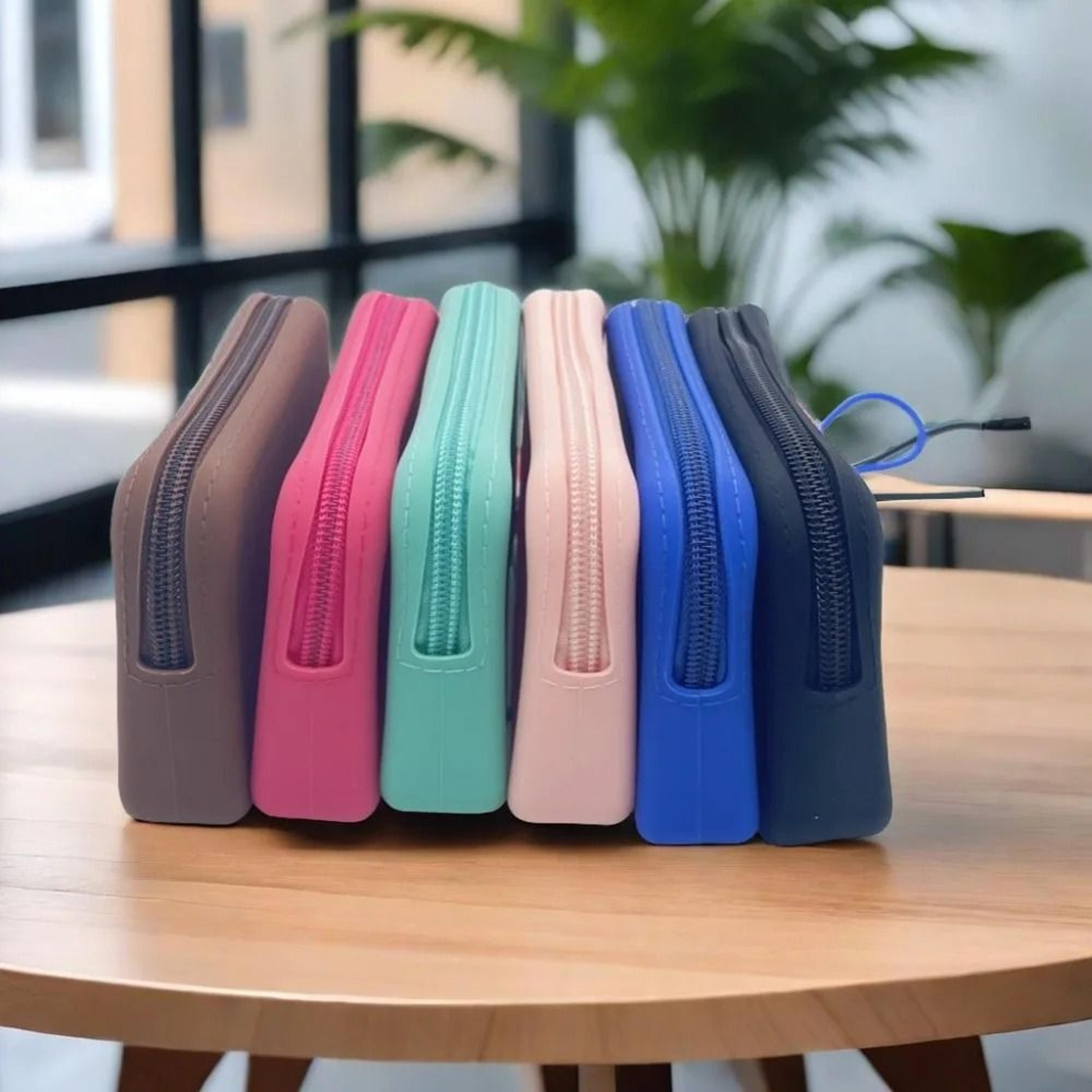 minimalist silicone utility gallery | high-fidelity small-item organizer & professional cosmetic pouch