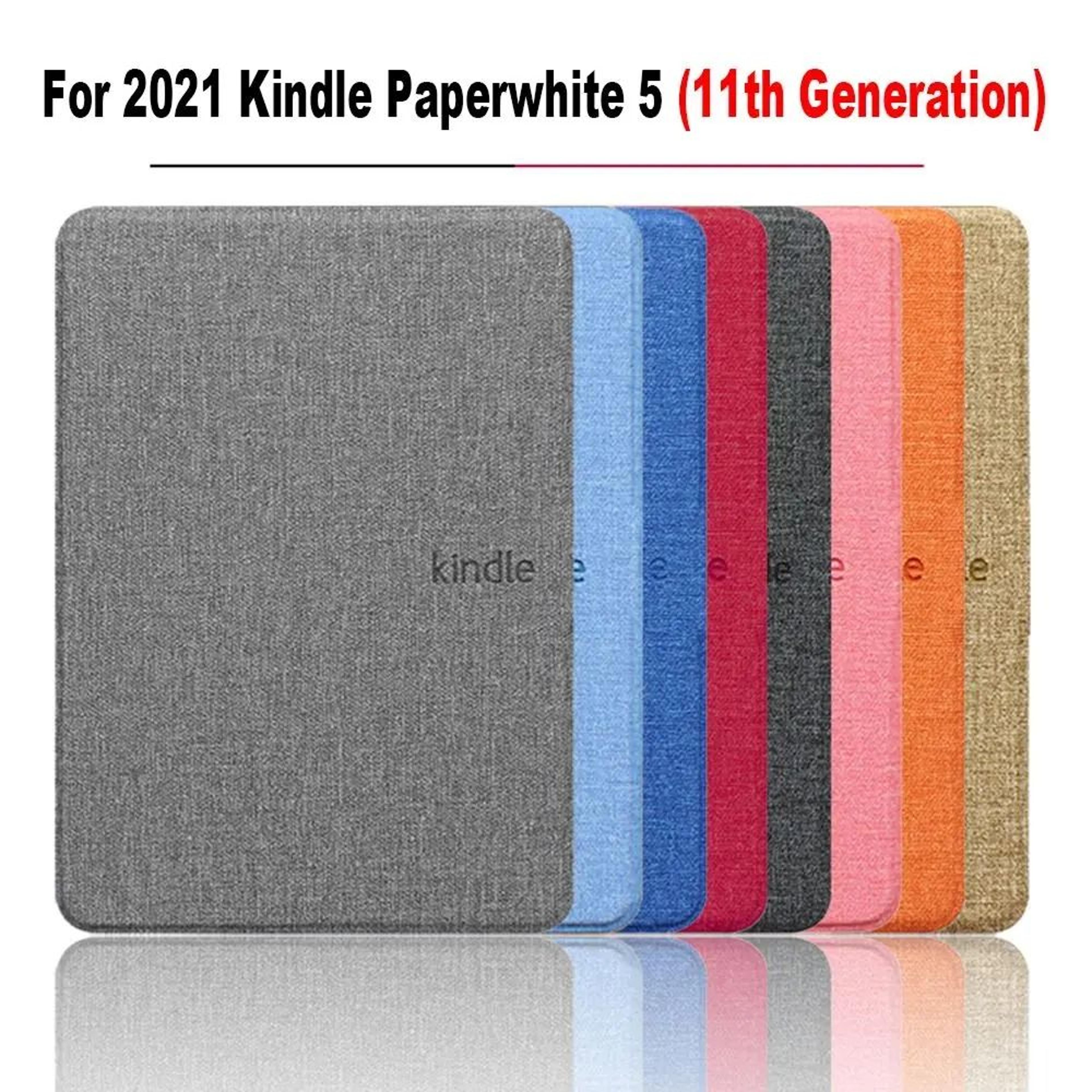 kindle paperwhite 5 folio gallery | high-fidelity 11th gen smart cover & professional pu leather tech