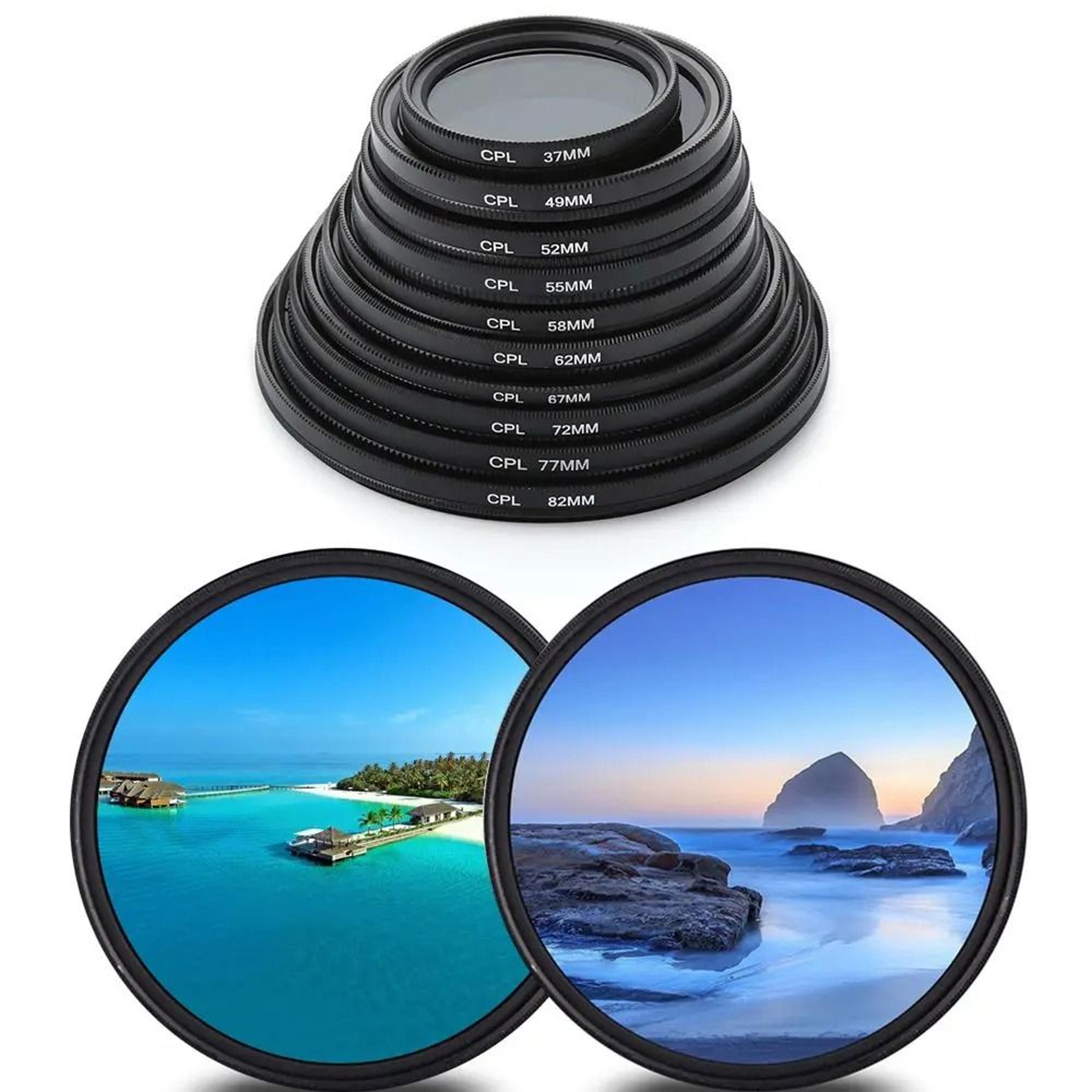 dslr cpl filter gallery | high-fidelity polarizing lens optics & professional glare-reduction tech