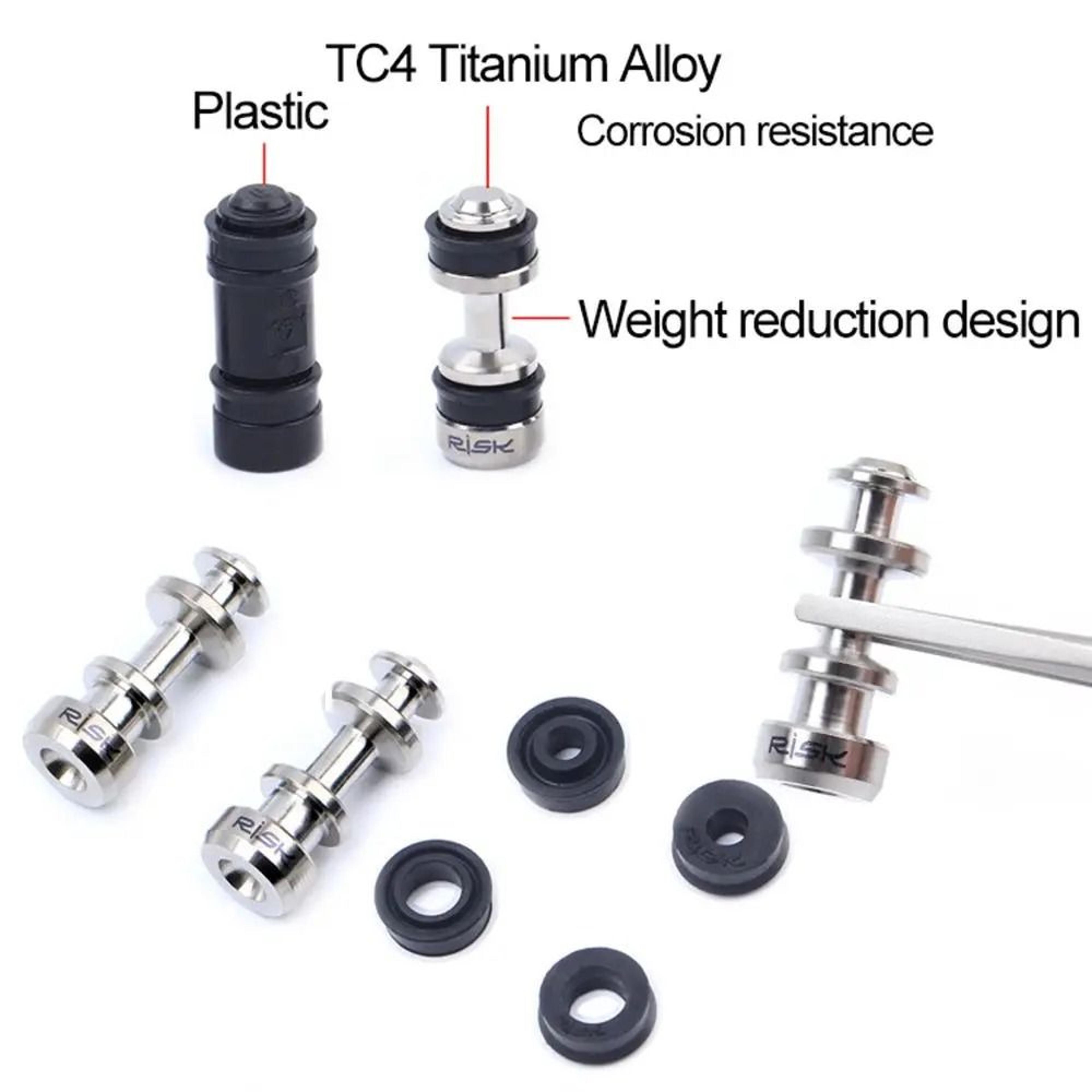 Architectural Titanium Piston Gallery  HighFidelity Brake Lever Rod  Professional Hydraulic Repair  3
