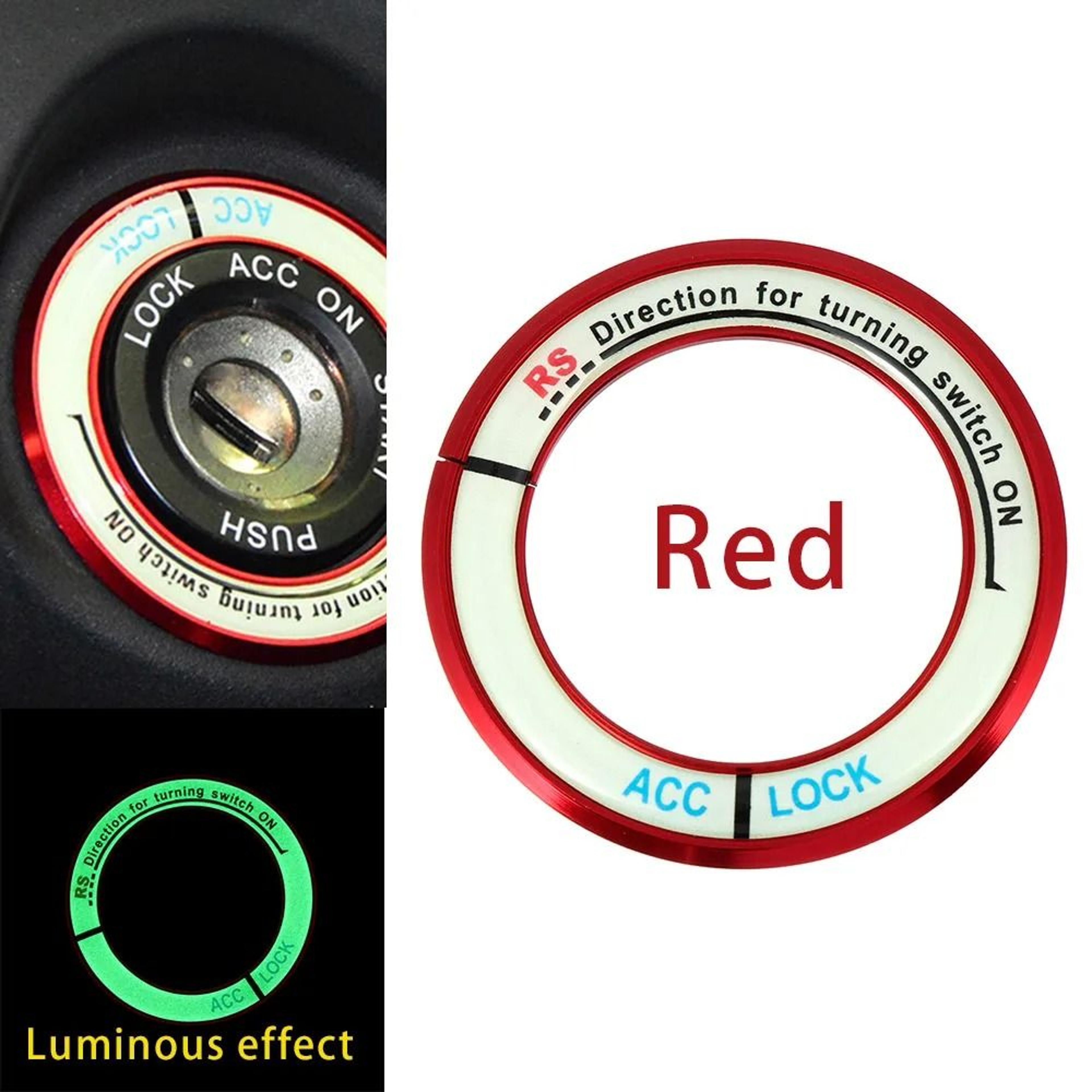 Luminous Ignition Switch Cover  Technical GlowintheDark Logic 9