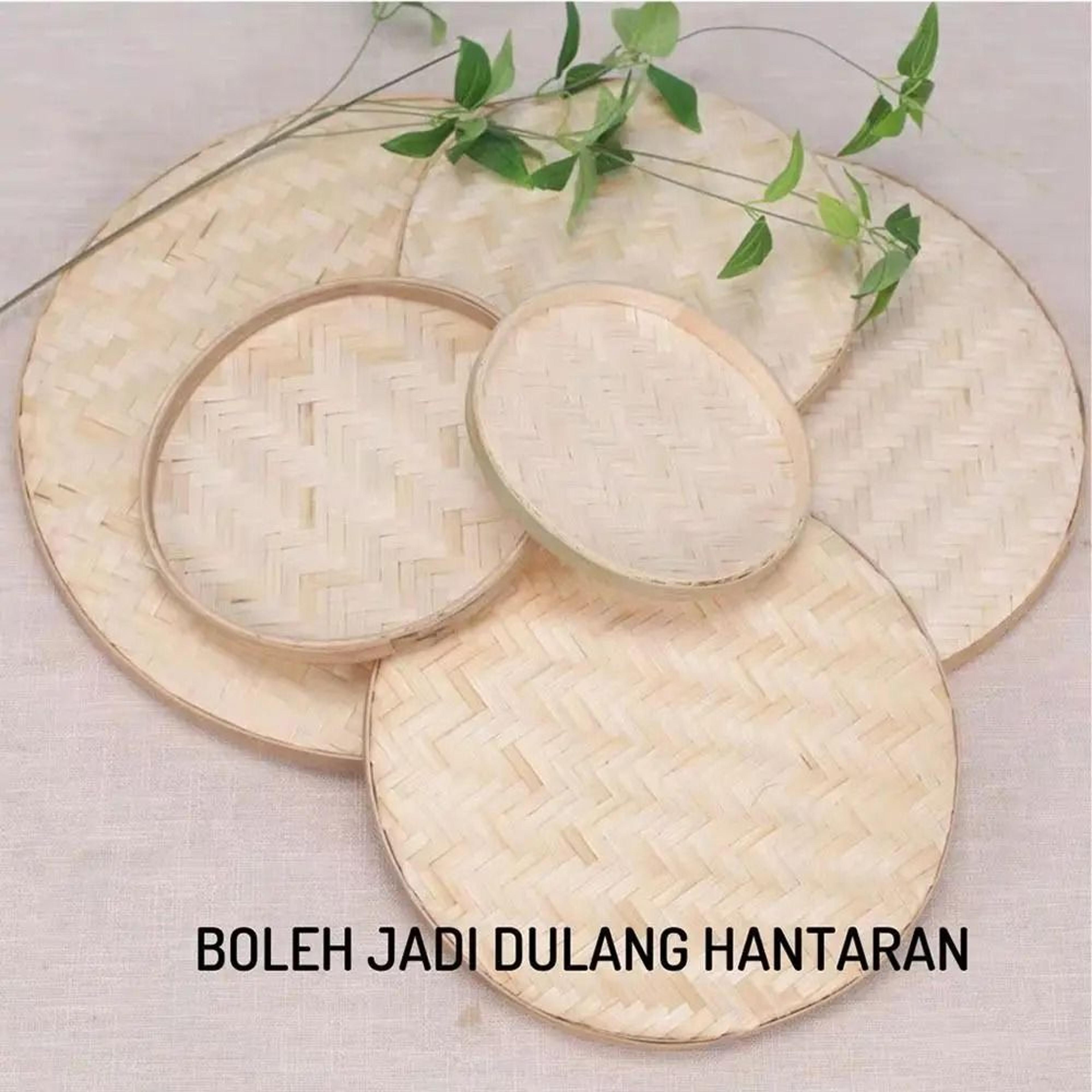 HandWoven Bamboo Sieve  Technical Artisanal Storage Logic 1