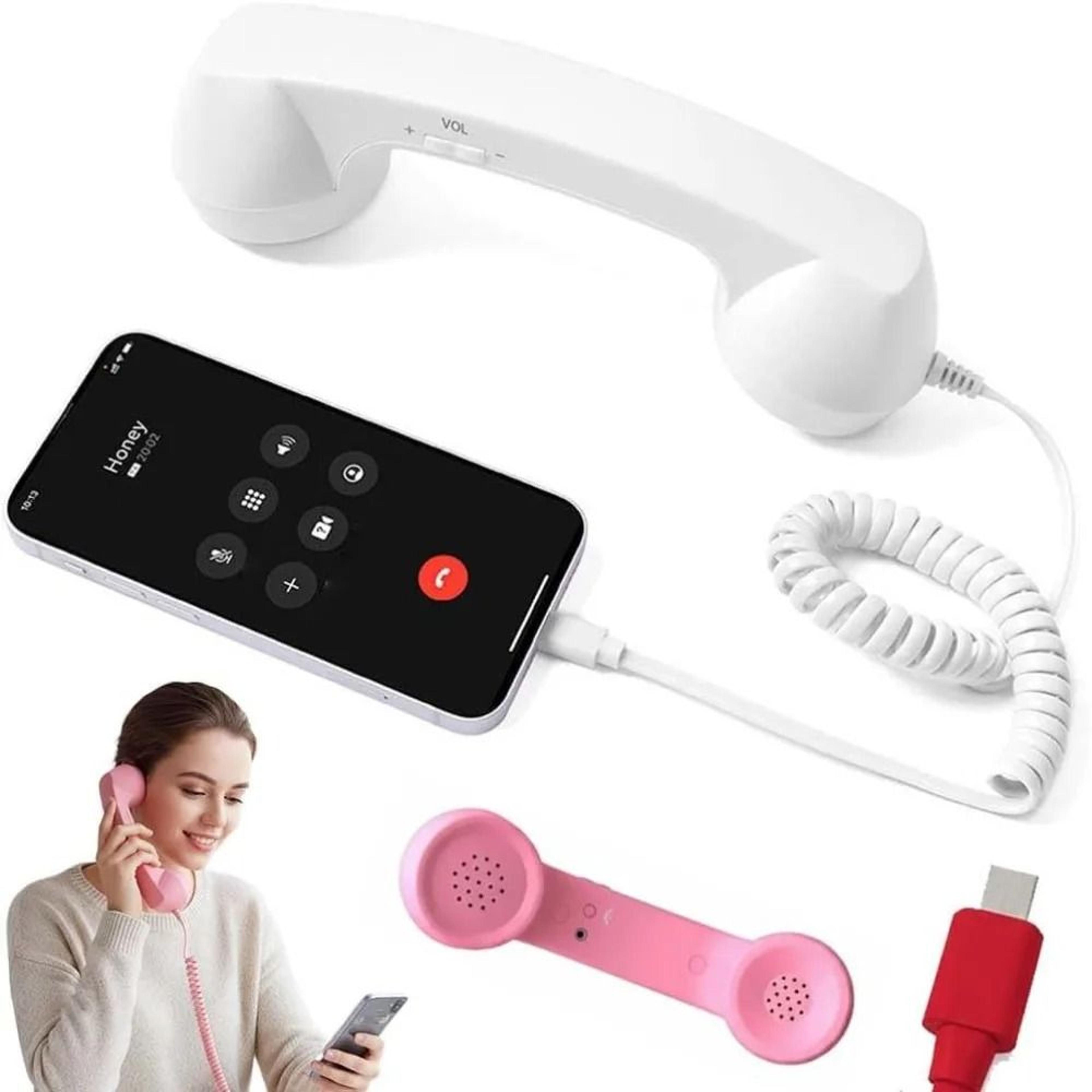 Retro Telephone Handset  Technical OcularAcoustic Communication Logic 9