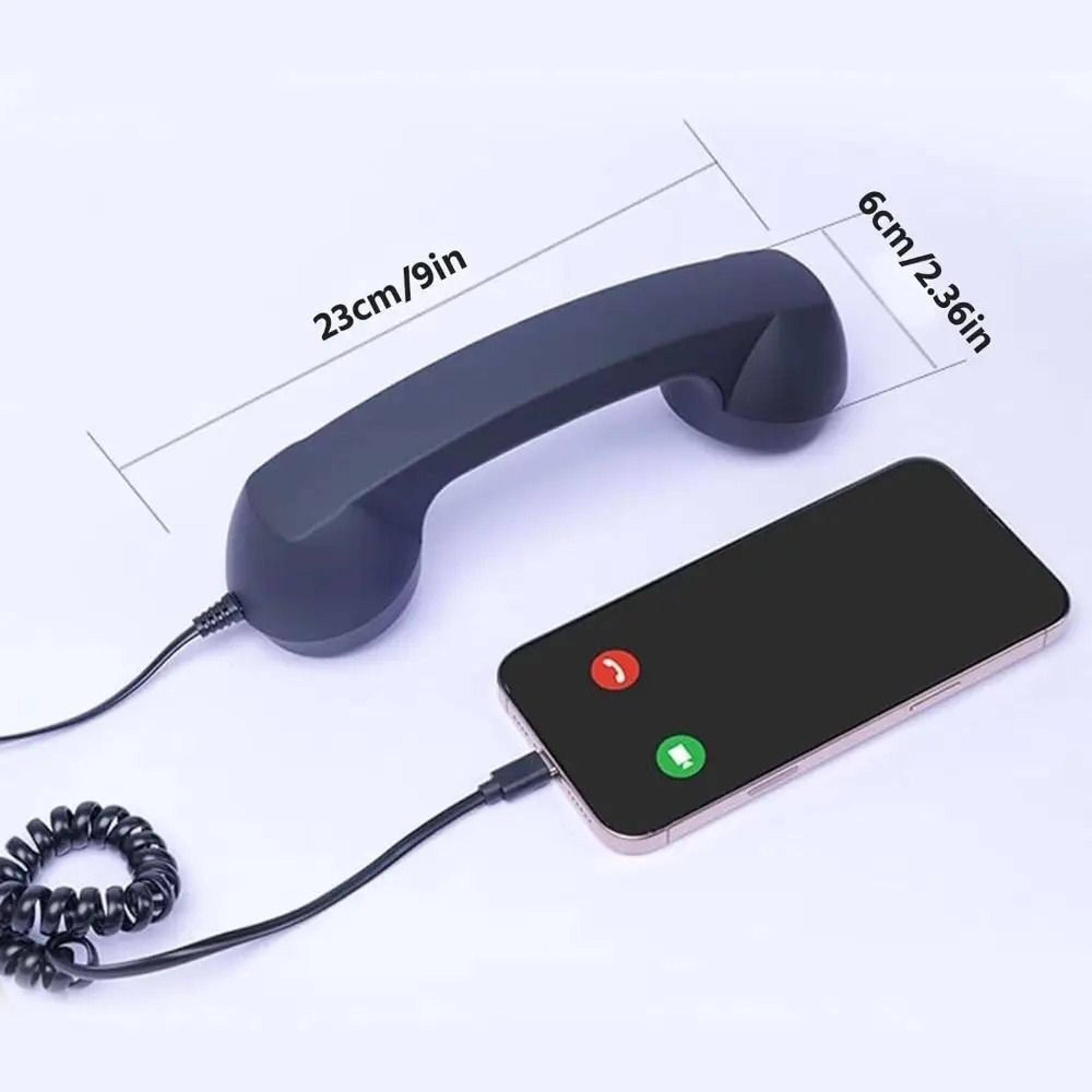 Retro Telephone Handset  Technical OcularAcoustic Communication Logic 5