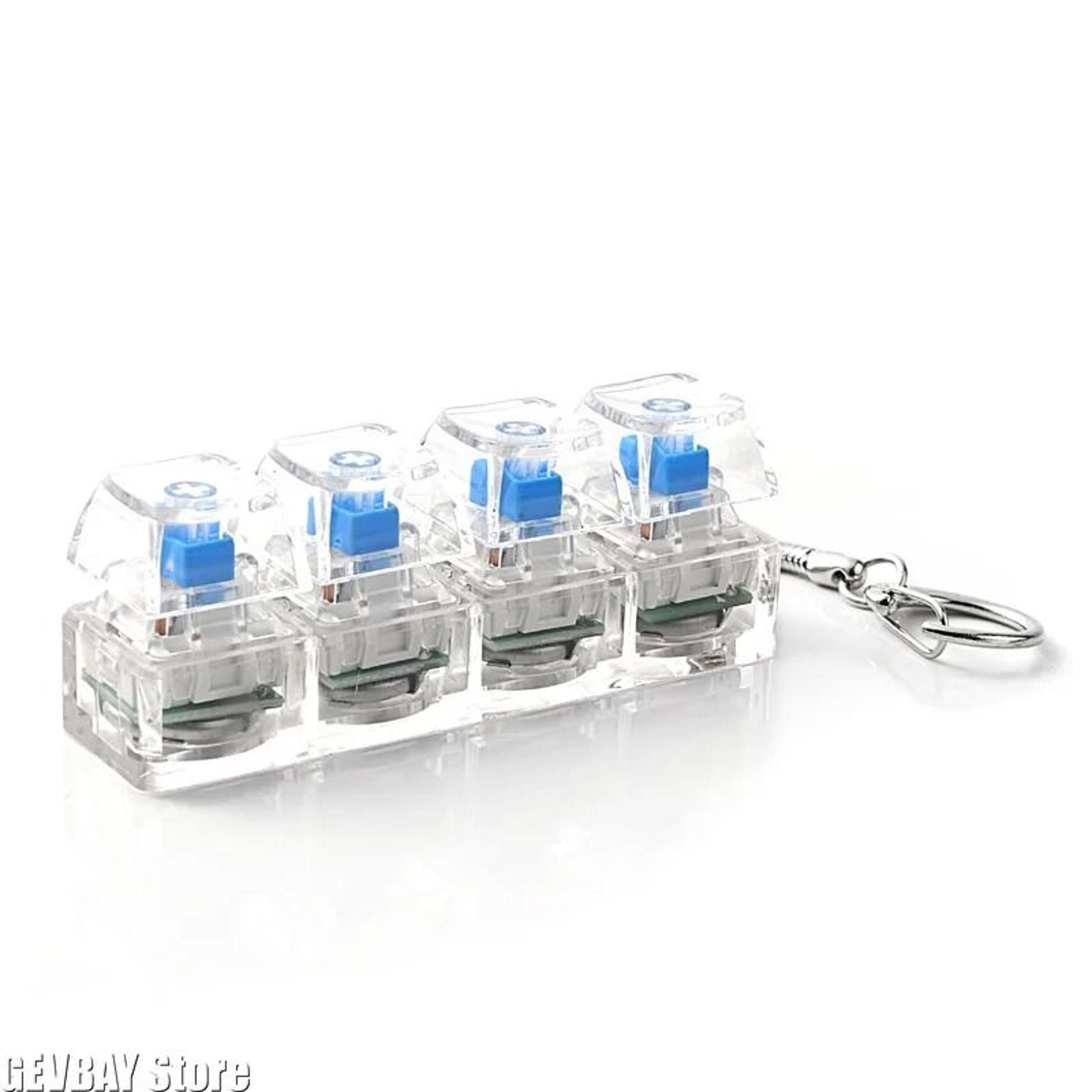 RGB Fingertip Keyboard Keychain  Technical TactileCalming Logic 5
