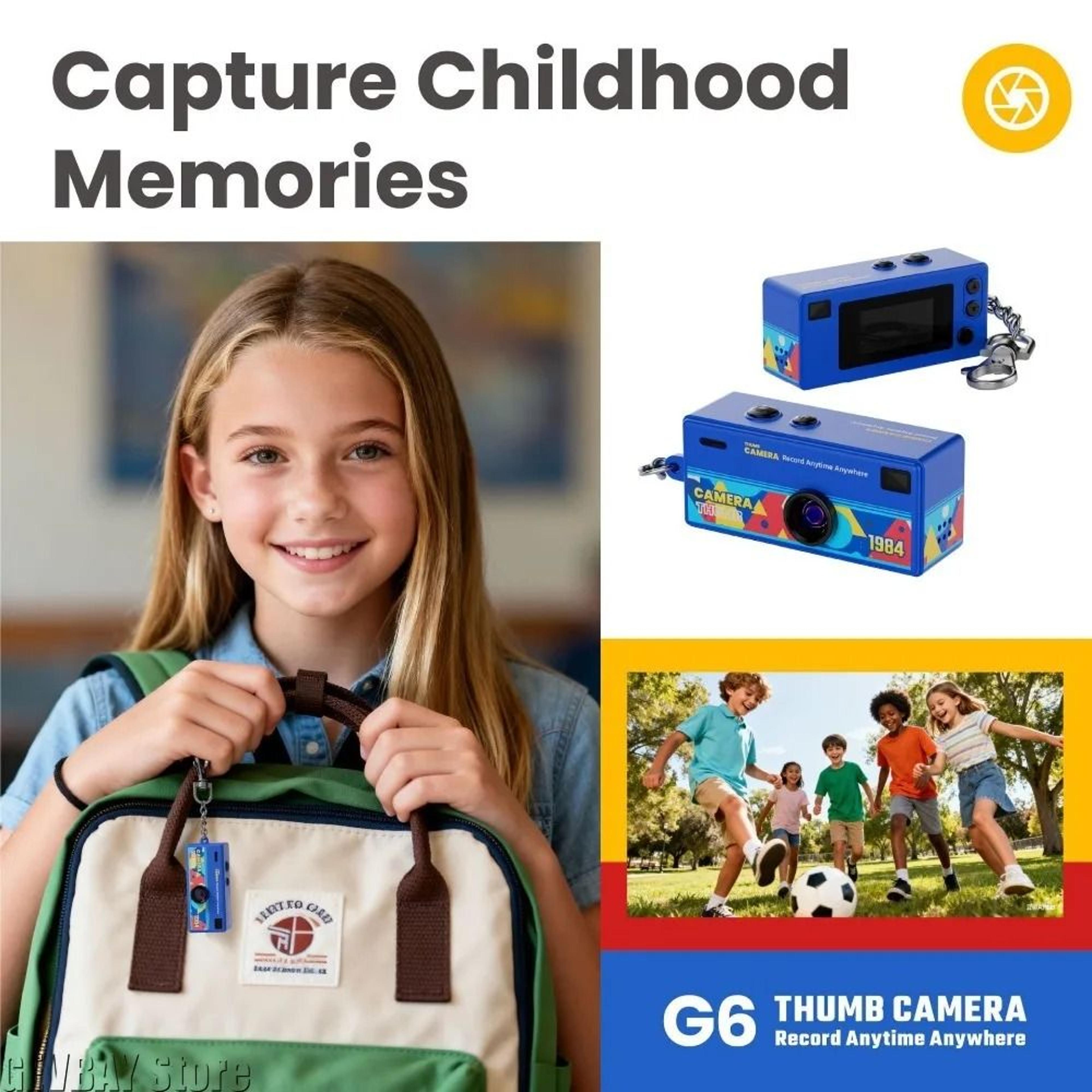 Retro 1984 Thumb Camera  Technical OcularOptic Narrative Logic 2