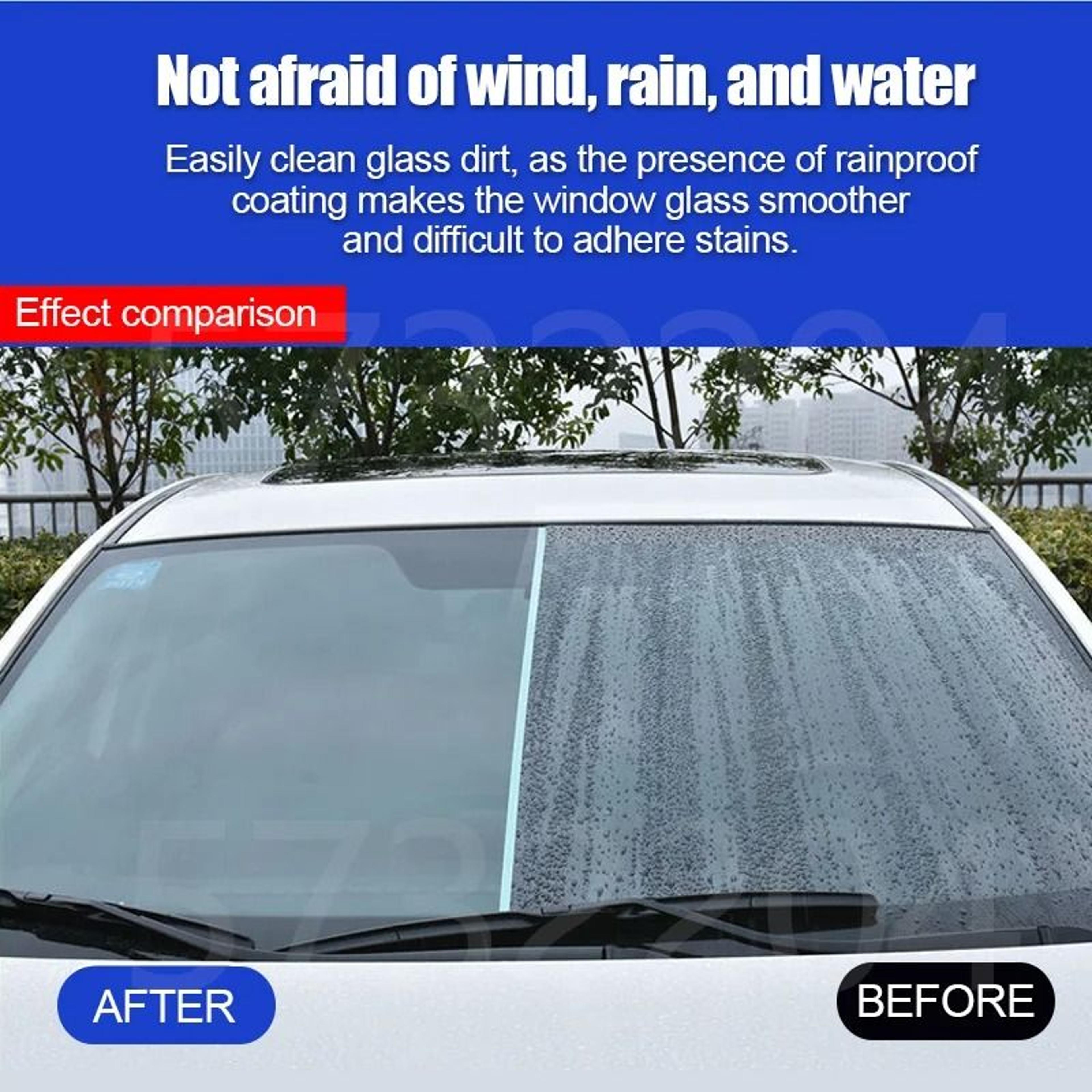 OpticShield Hydrophobic Nano Coating  Professional Auto Glass Water Repellent  Oil Film Neutralizat 1