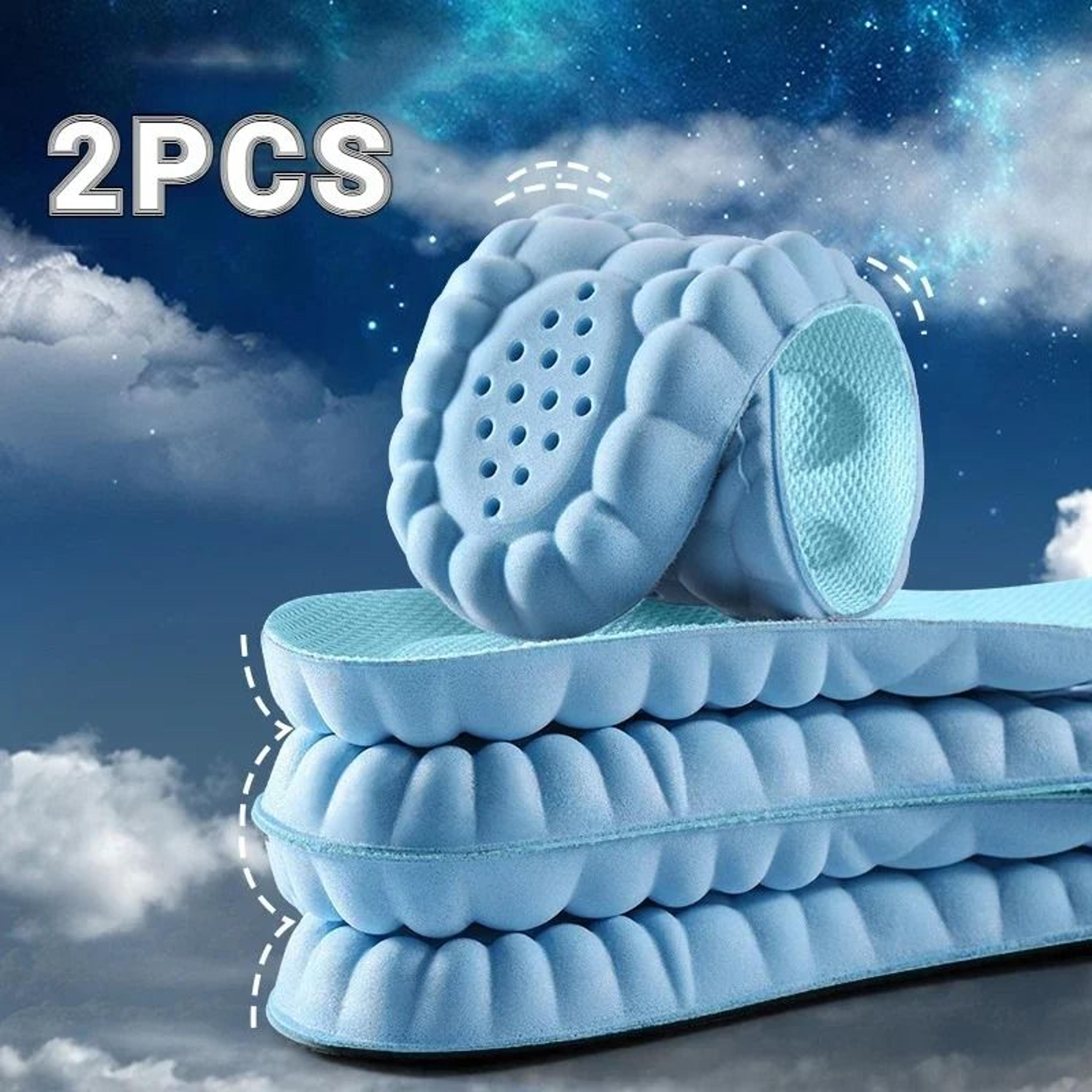 4D Kinetic Massage Insoles  Super Soft Arch Support Orthopedic Inserts For Running  HighPerformance 6