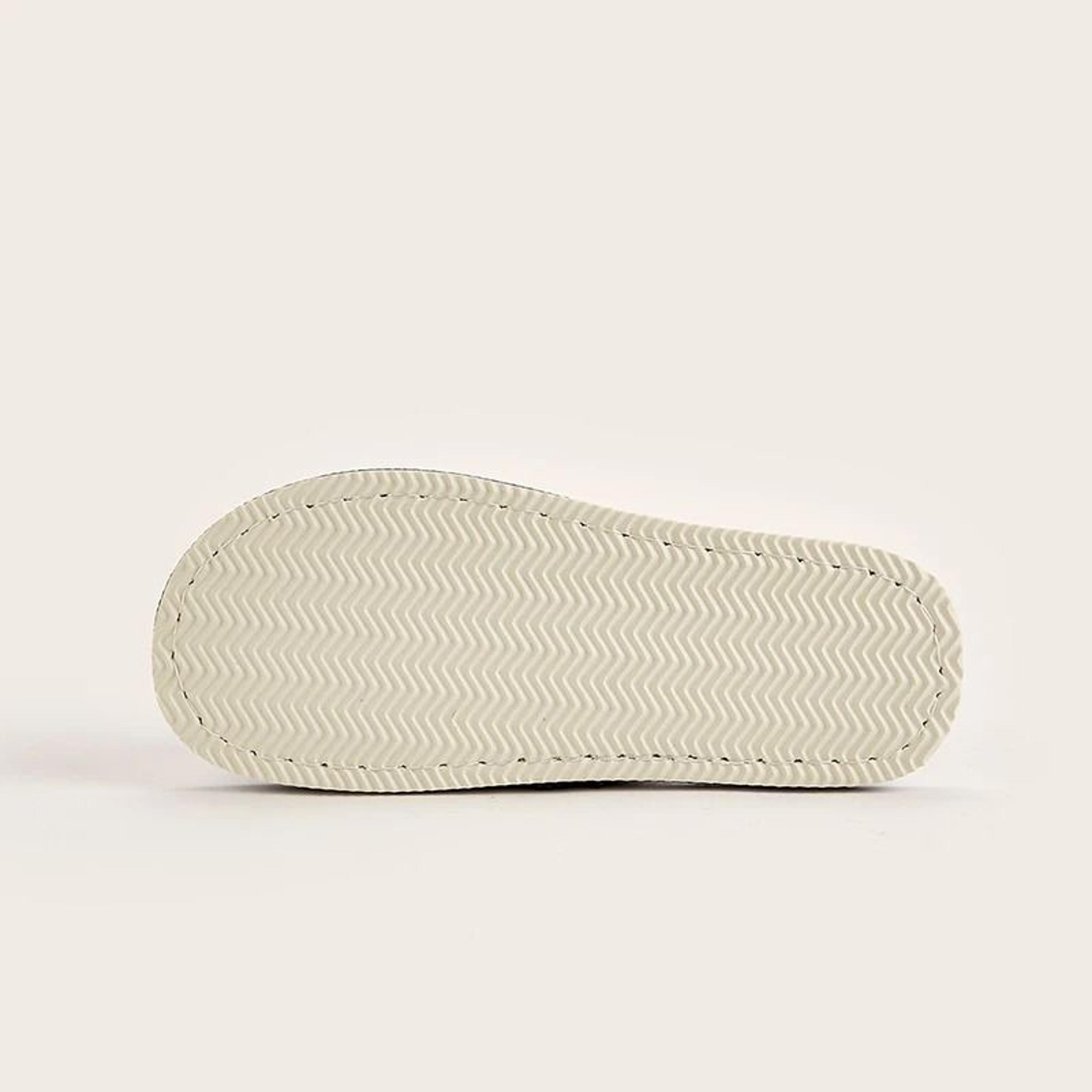 Linen Comfort Indoor Slipper System  Breathable OpenToed Seasonal Home Footwear Interface 1