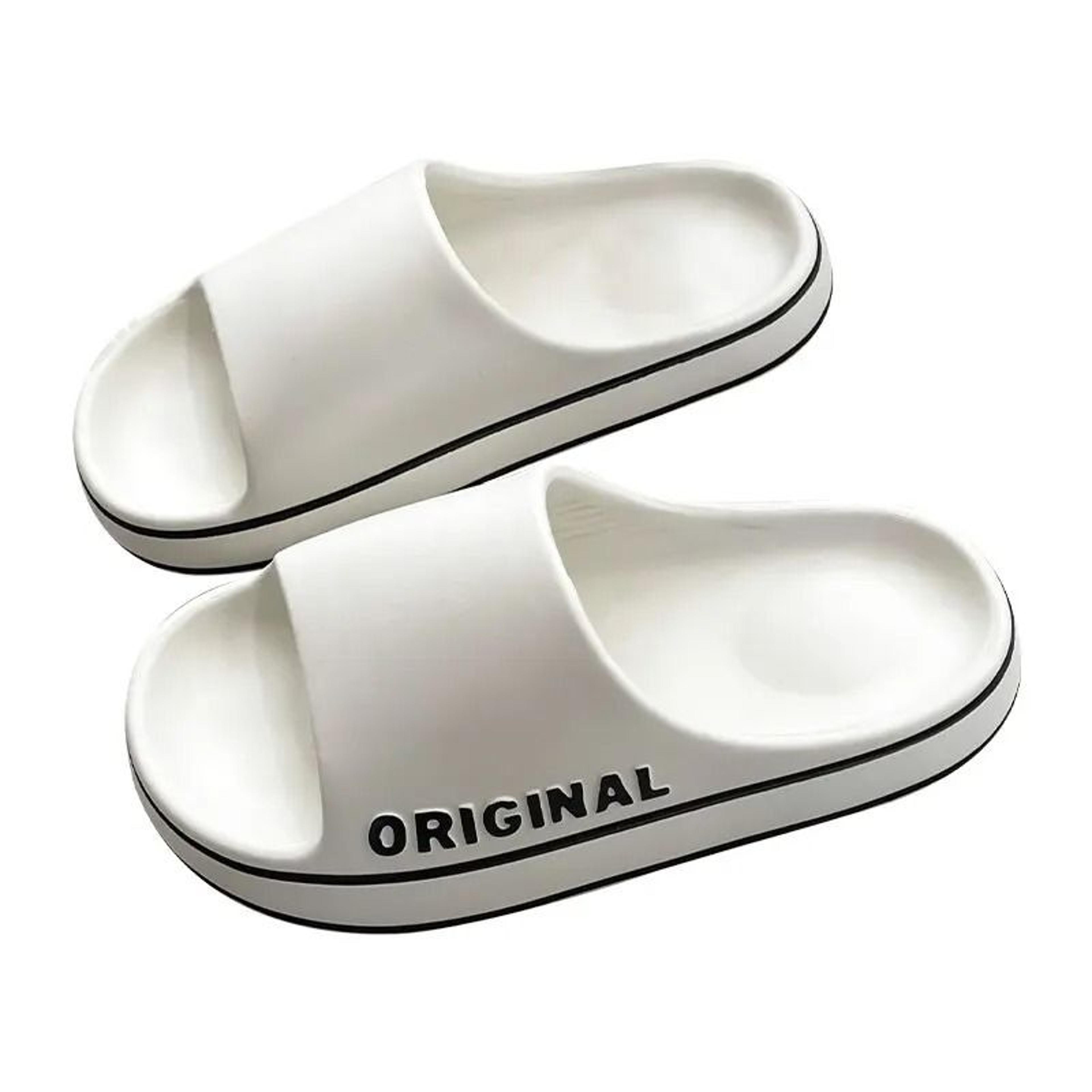 LetterLogo Cloud Slides  ThickSole AntiSlip Beach  Indoor Summer Restoration Sandals 6