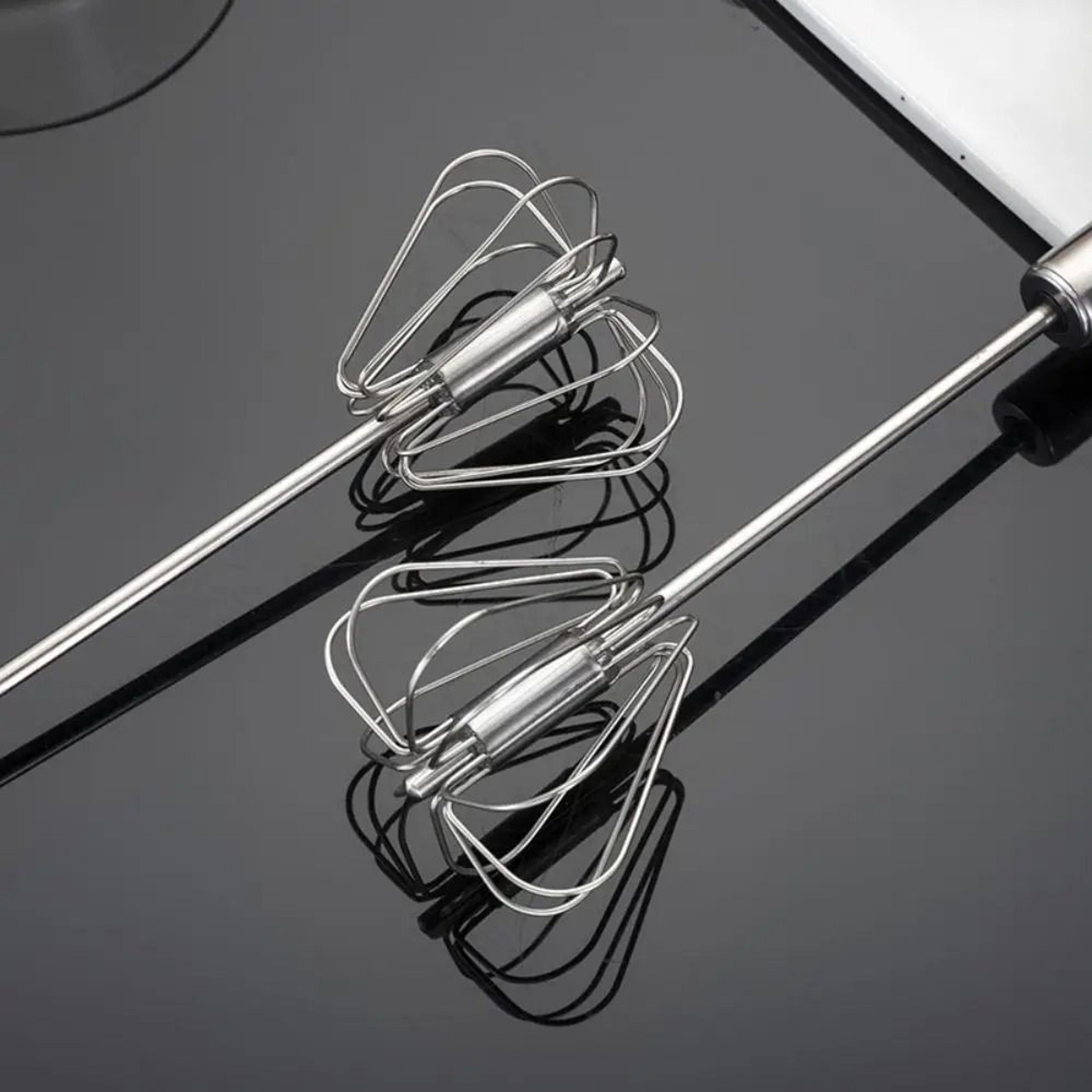 SemiAutomatic Stainless Steel Rotary Whisk And Manual Mixer 1