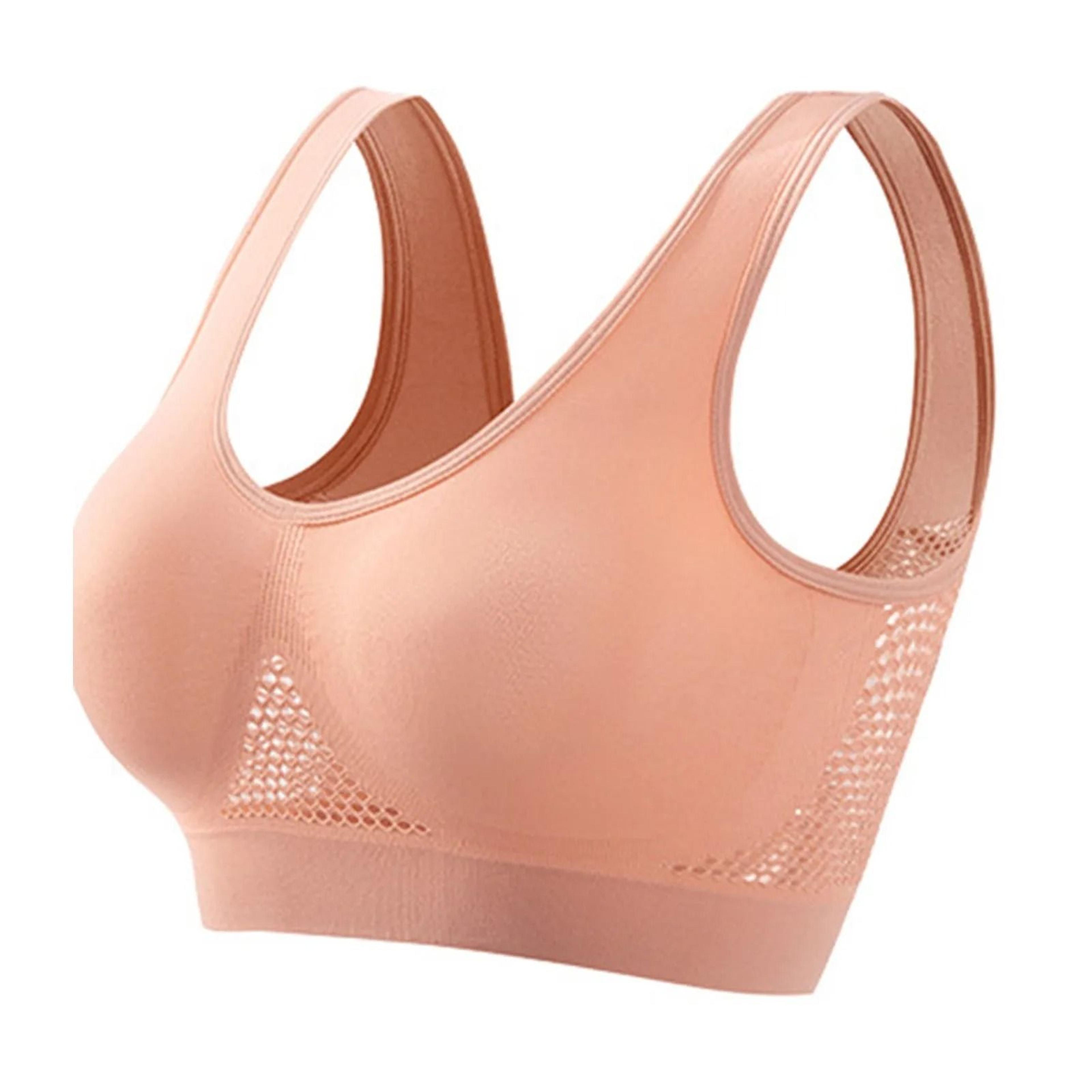 Seamless FrontClosure WireFree Bra With WideStrap Support System 14