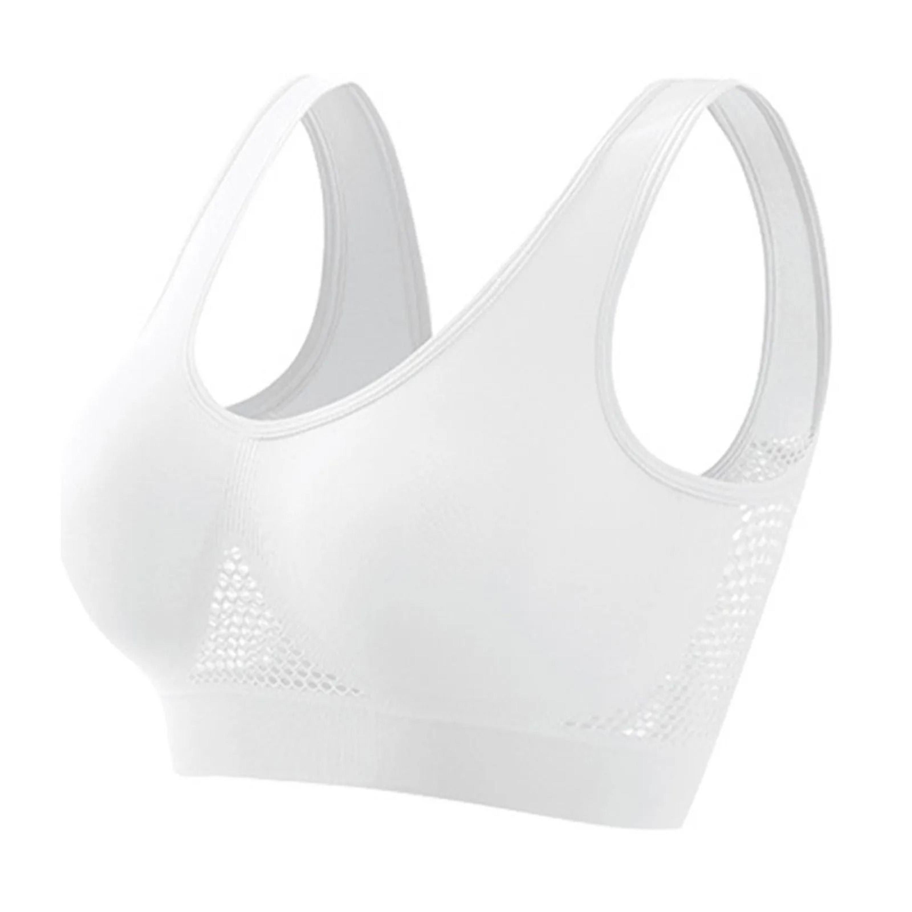 Seamless FrontClosure WireFree Bra With WideStrap Support System 17