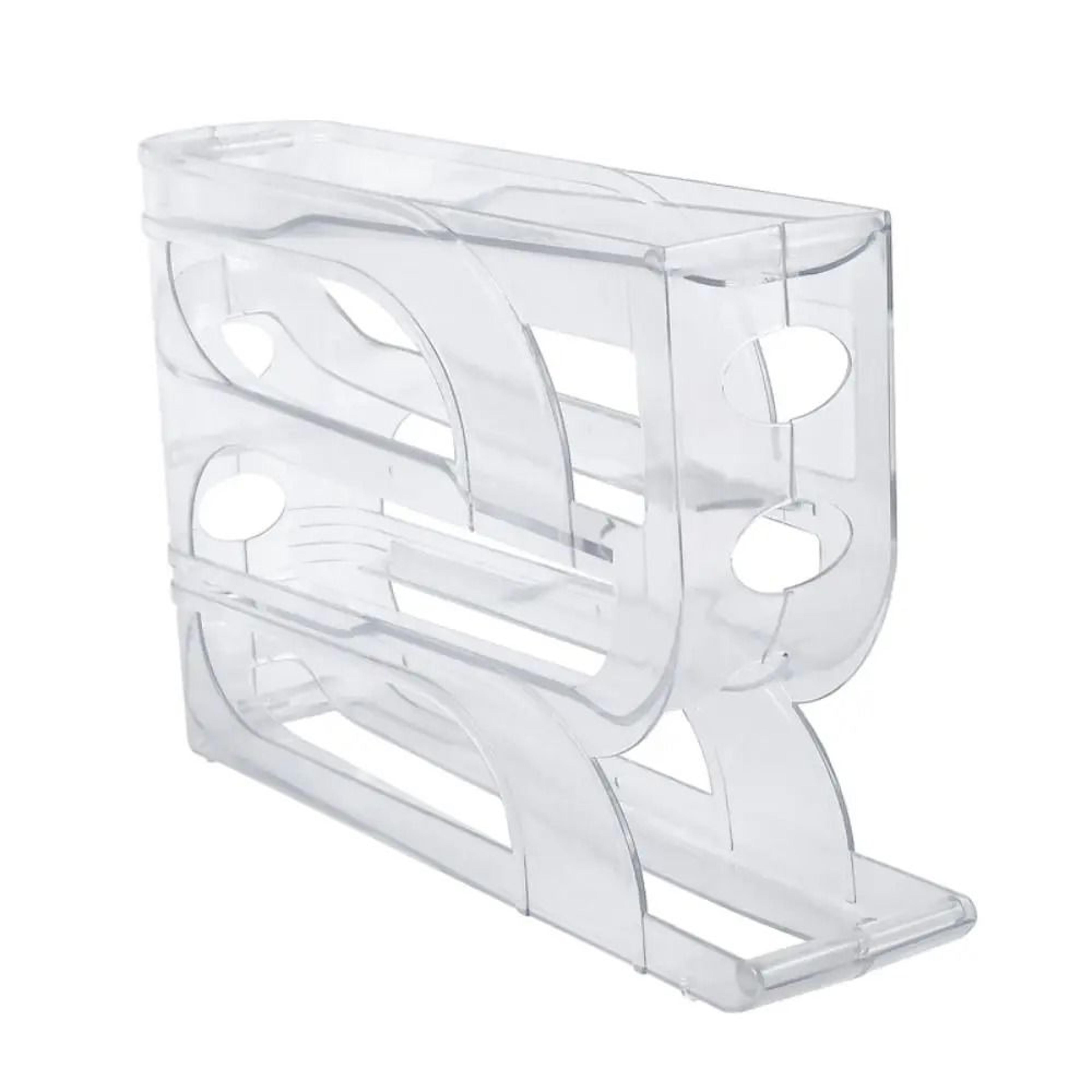 Automatic GravityFed Egg Rolling Organizer And SpaceSaving Kitchen Rack 11