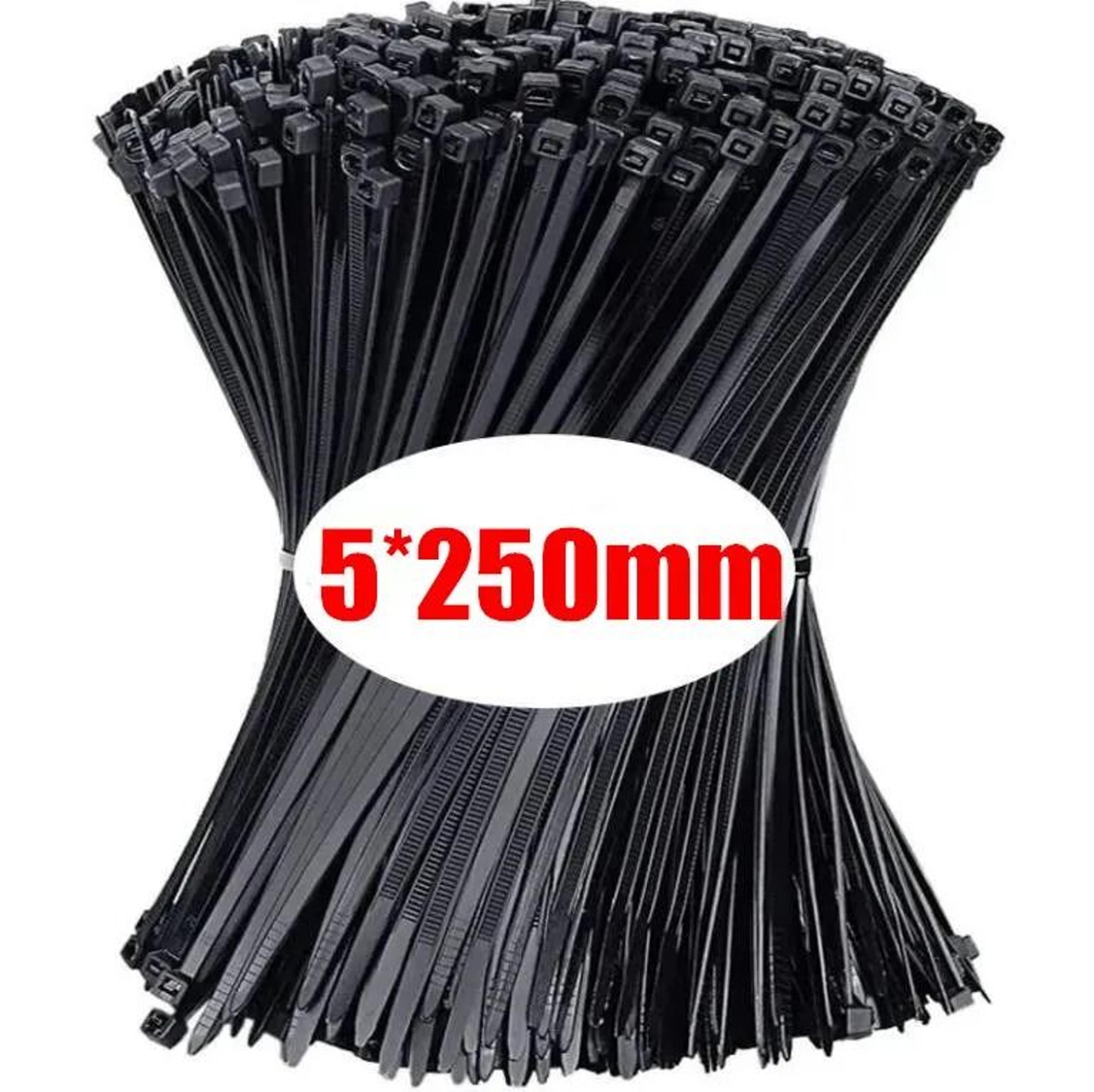 Universal HighStrength SelfLocking Nylon Cable Ties And Wire Management Interface 9