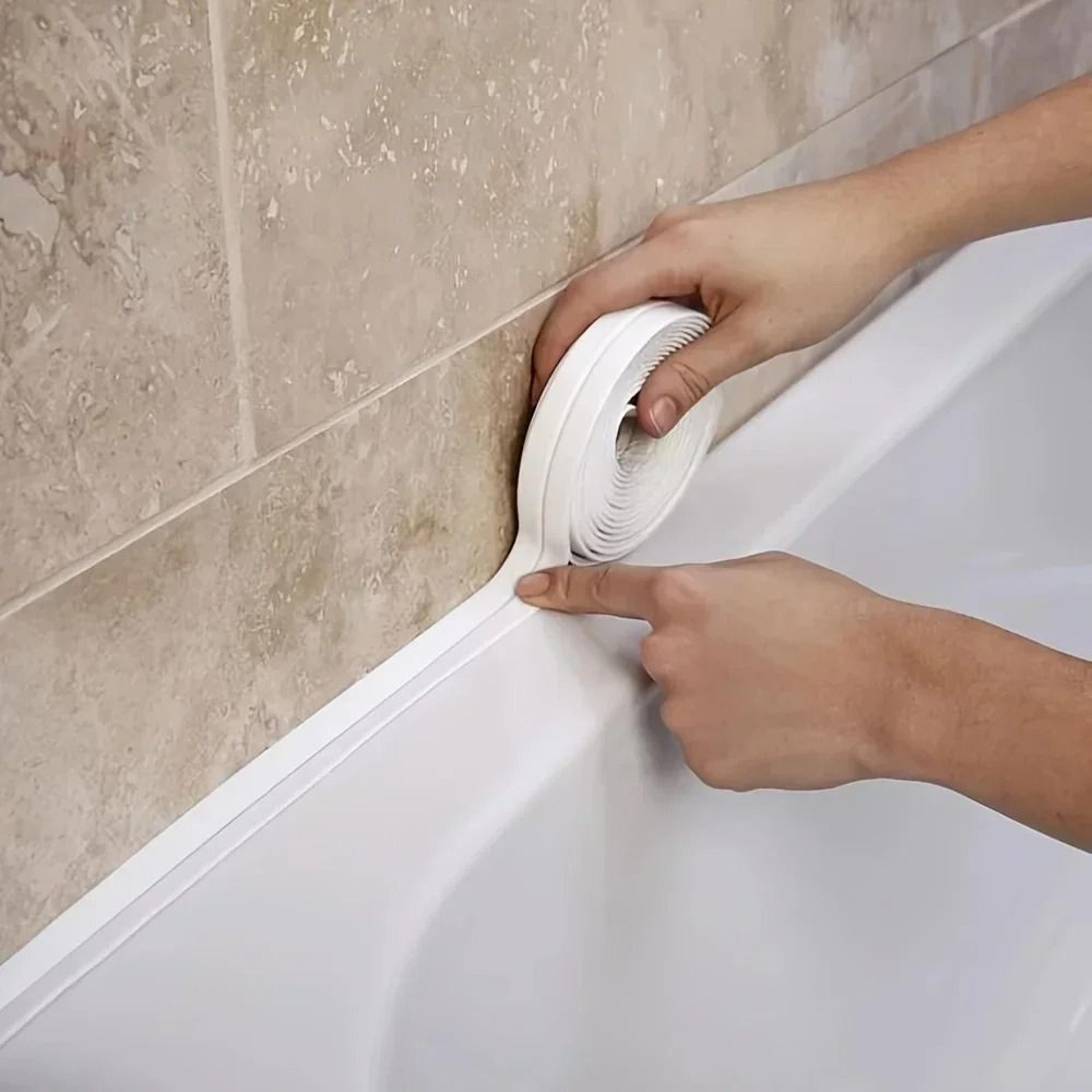 pvc waterproof caulk sealing tape and moisture barrier interface
