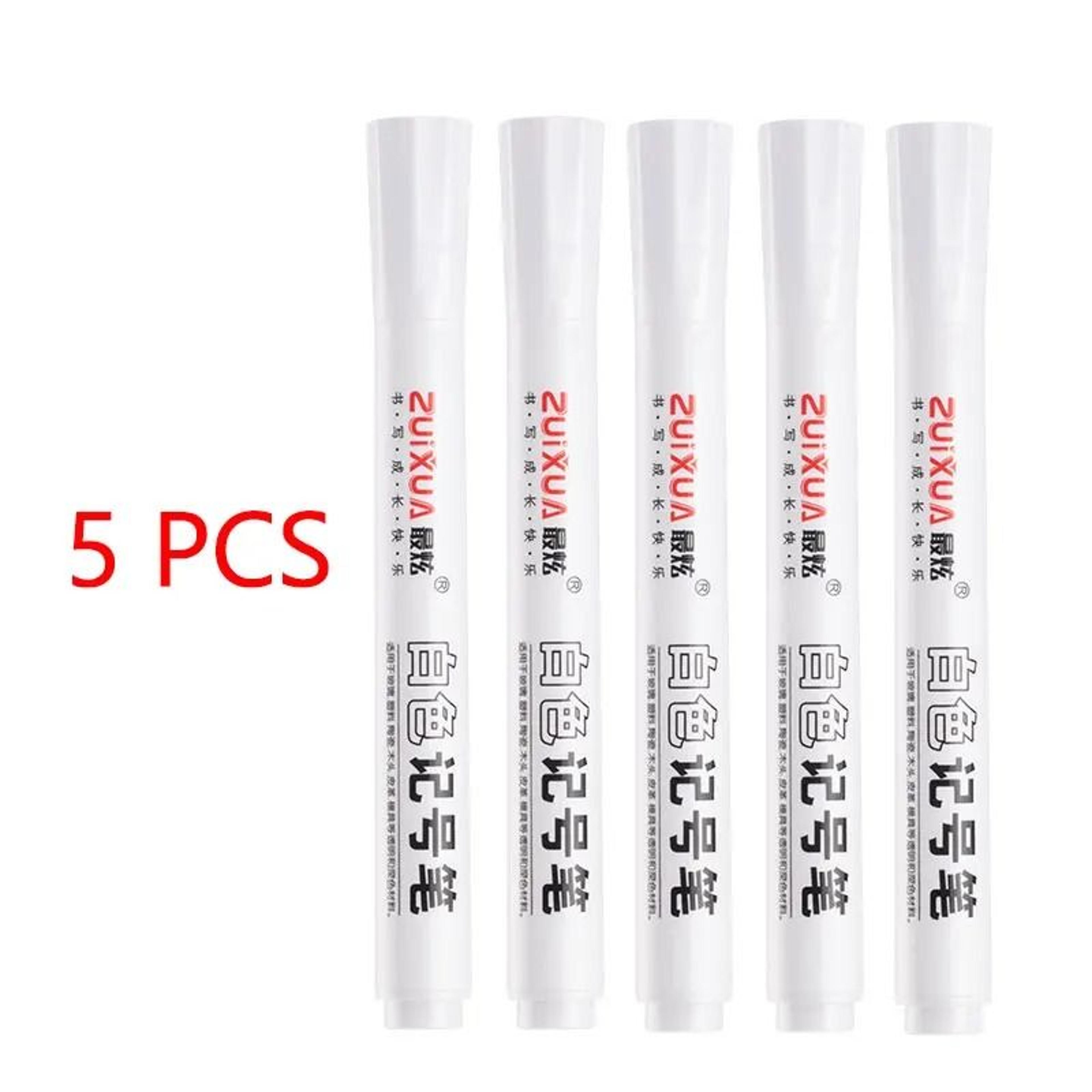 Waterproof Oily White Marker Pen And HighVisibility Graffiti Interface 9