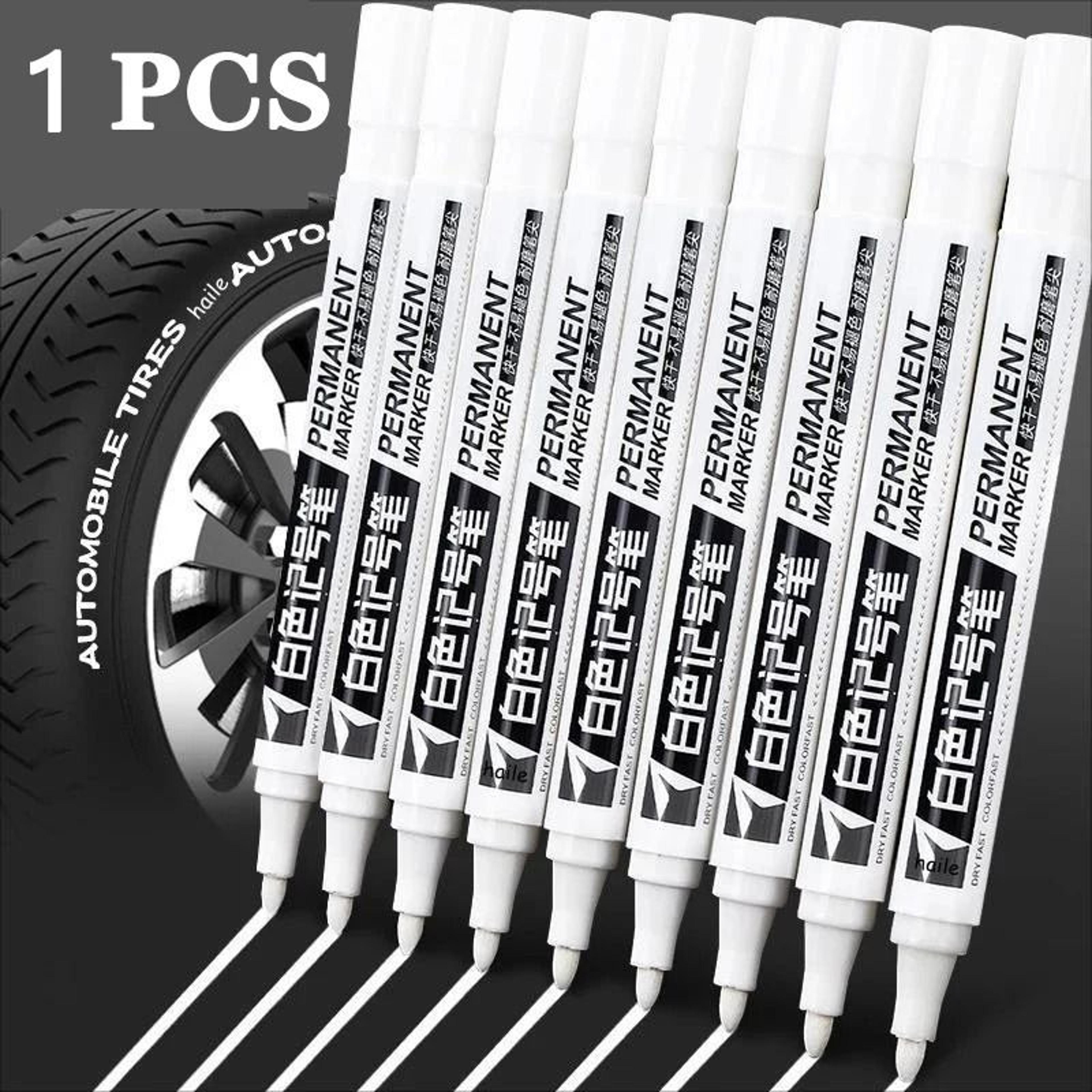 Waterproof Oily White Marker Pen And HighVisibility Graffiti Interface 15