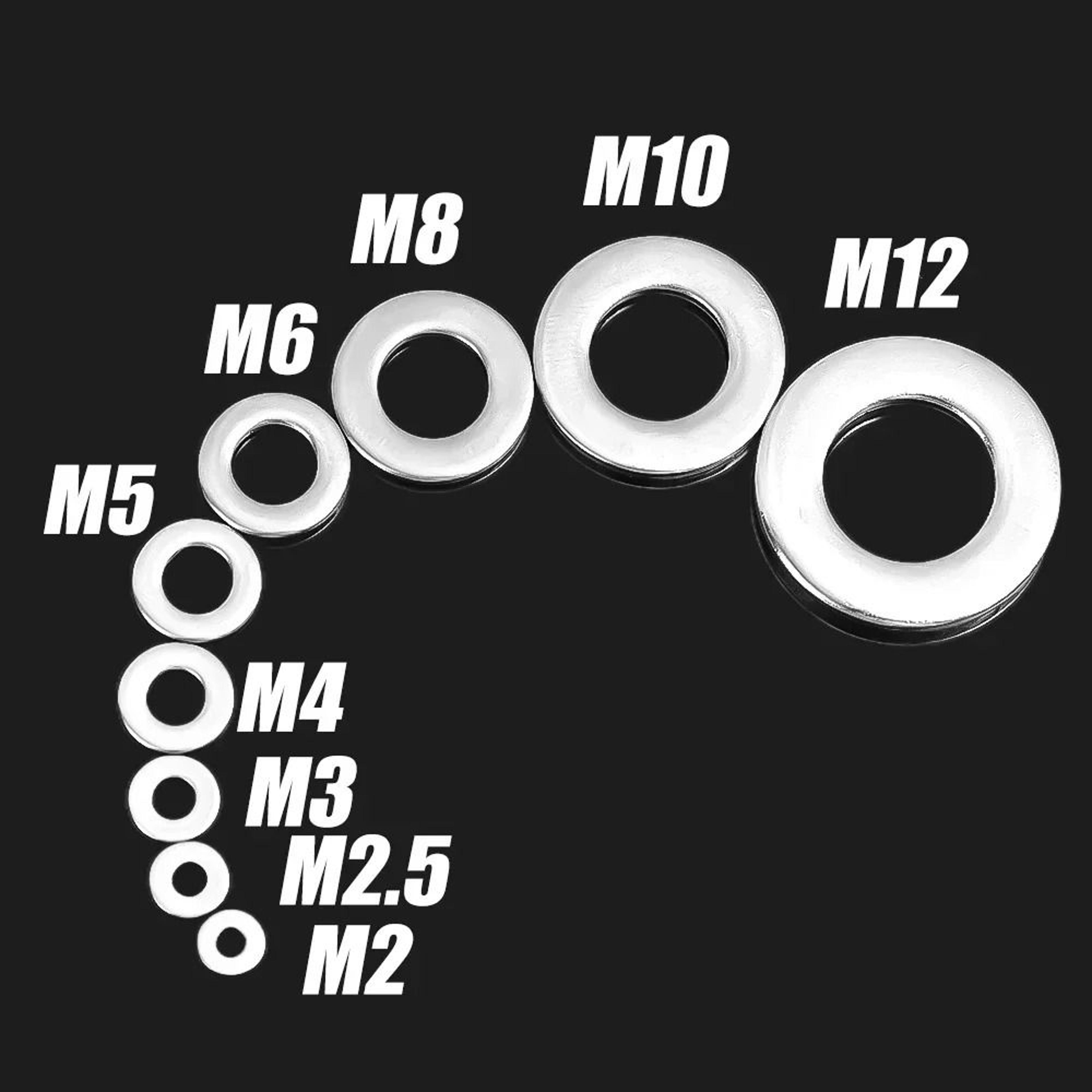 Stainless Steel Flat Washer Assortment And Structural Fastener Interface 1