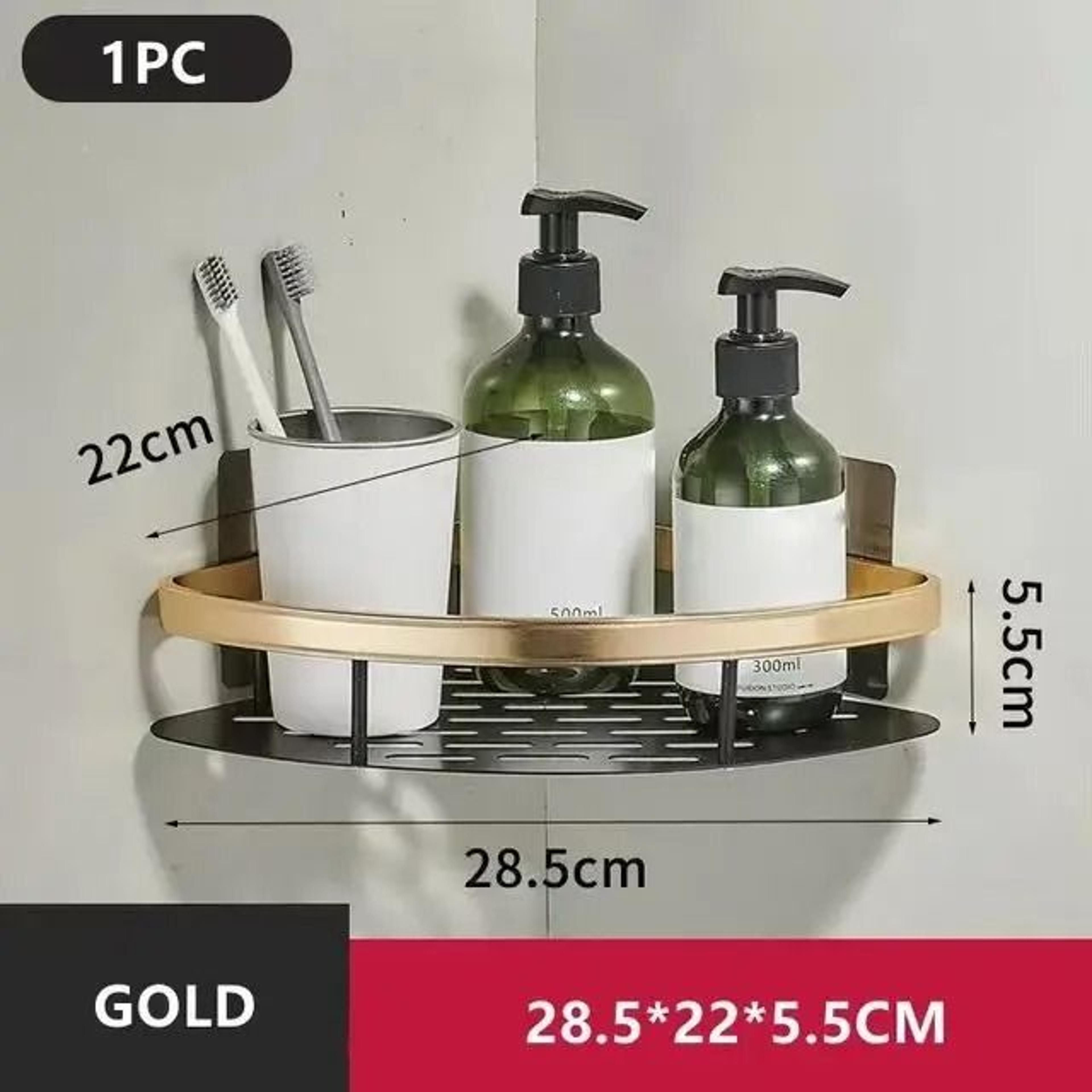 Space Aluminum NoDrill Wall Shelf And Sanitary Utility Interface 9