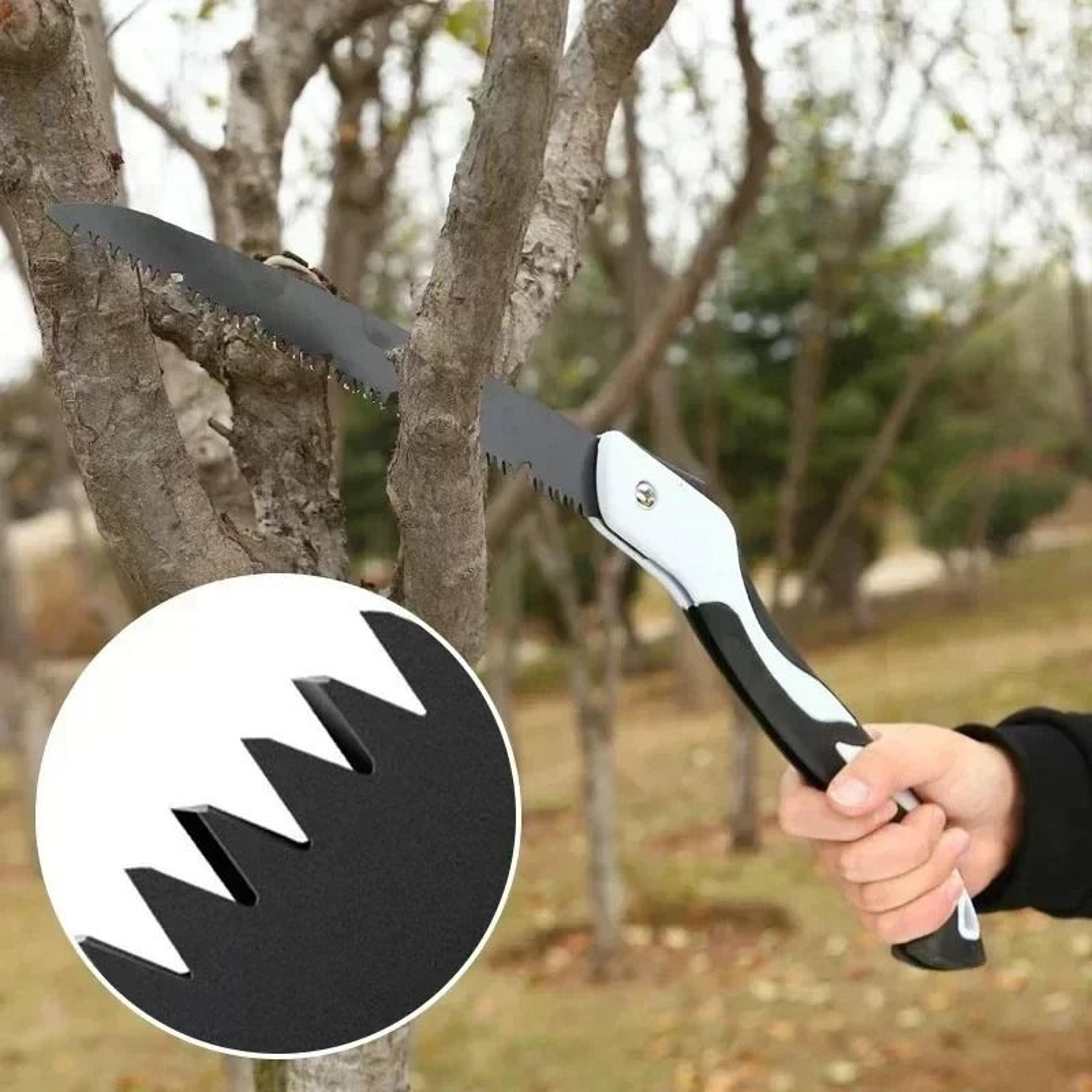 HighTensile Precision Folding Hand Saw And Arboricultural Interface 1