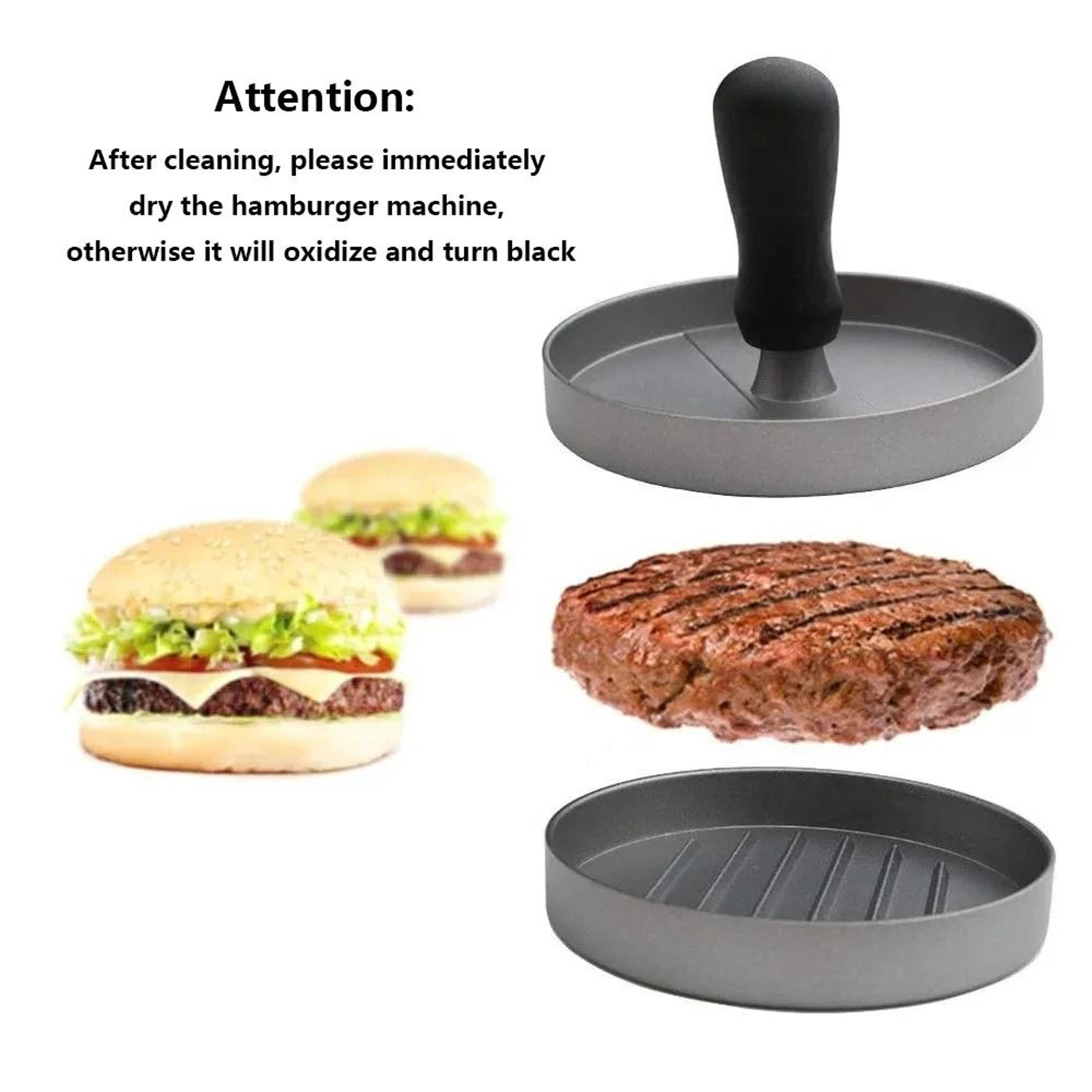 HighPressure Aluminum Burger Press And Culinary Patty Stabilization Interface 4