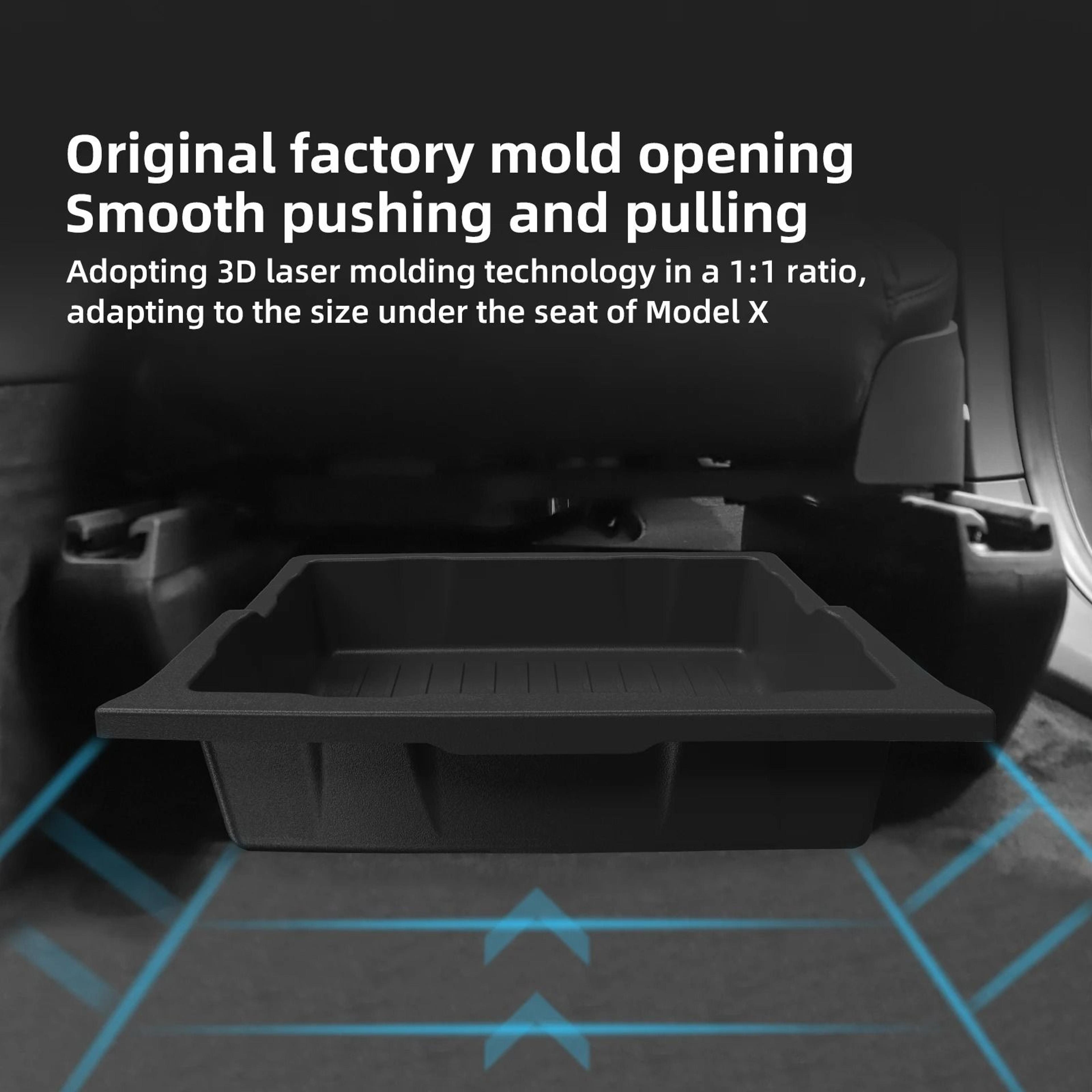 Tesla Model X UnderSeat Drawer Storage Organizer 3