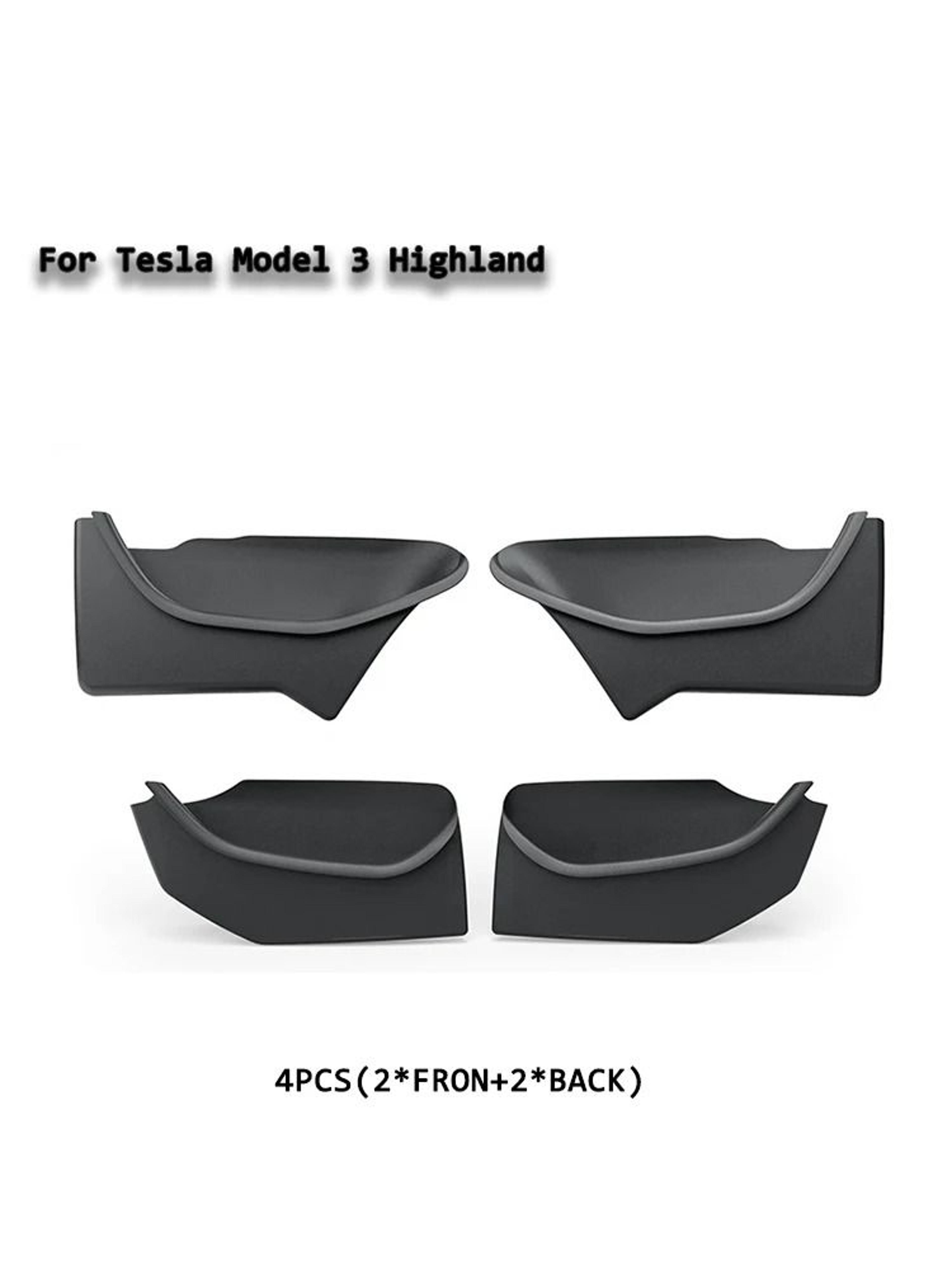 Tesla Model Y3 White Interior Door Pocket Stabilization Interface 9