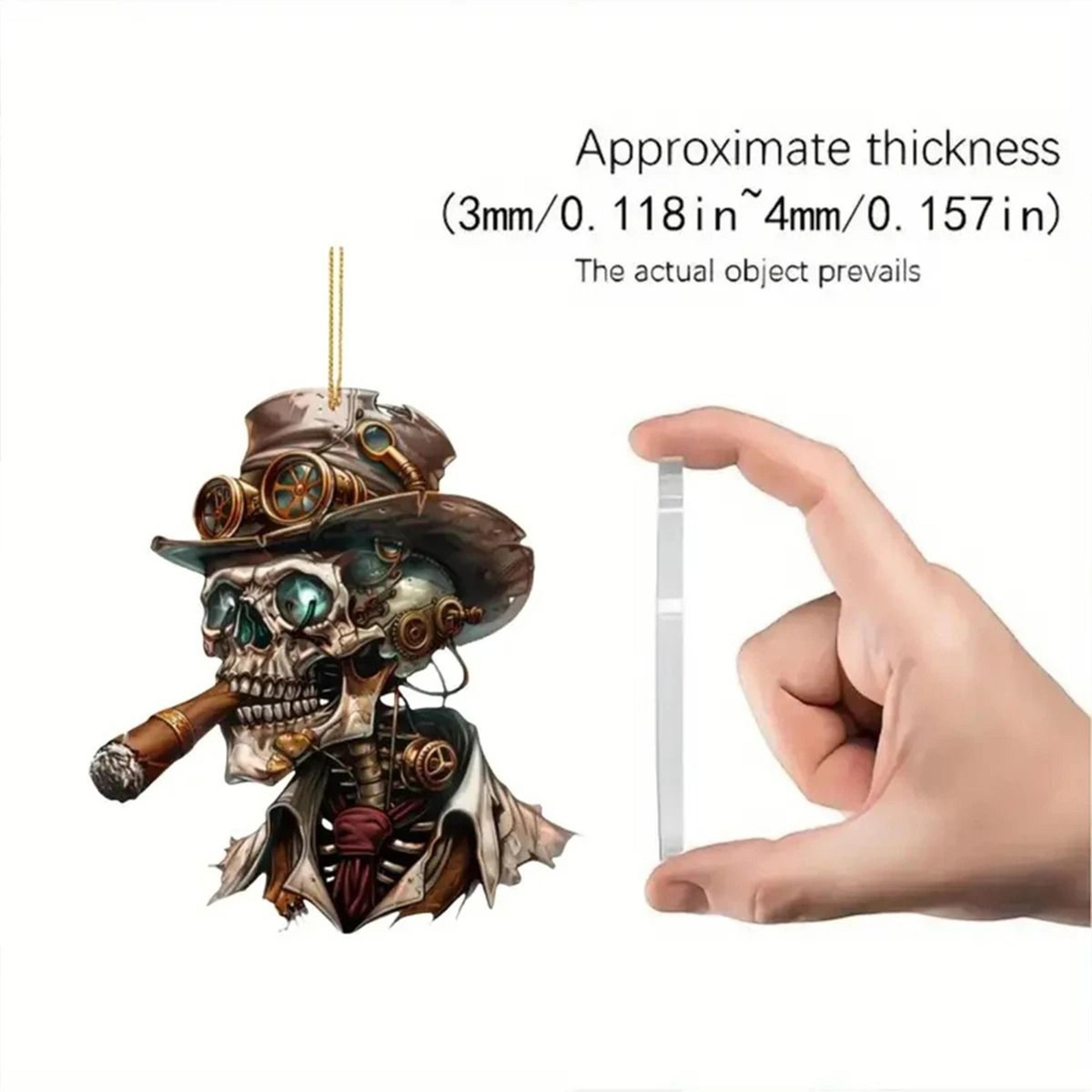 Steampunk Skeletal Vanguard And Rearview Aesthetic Interface 2