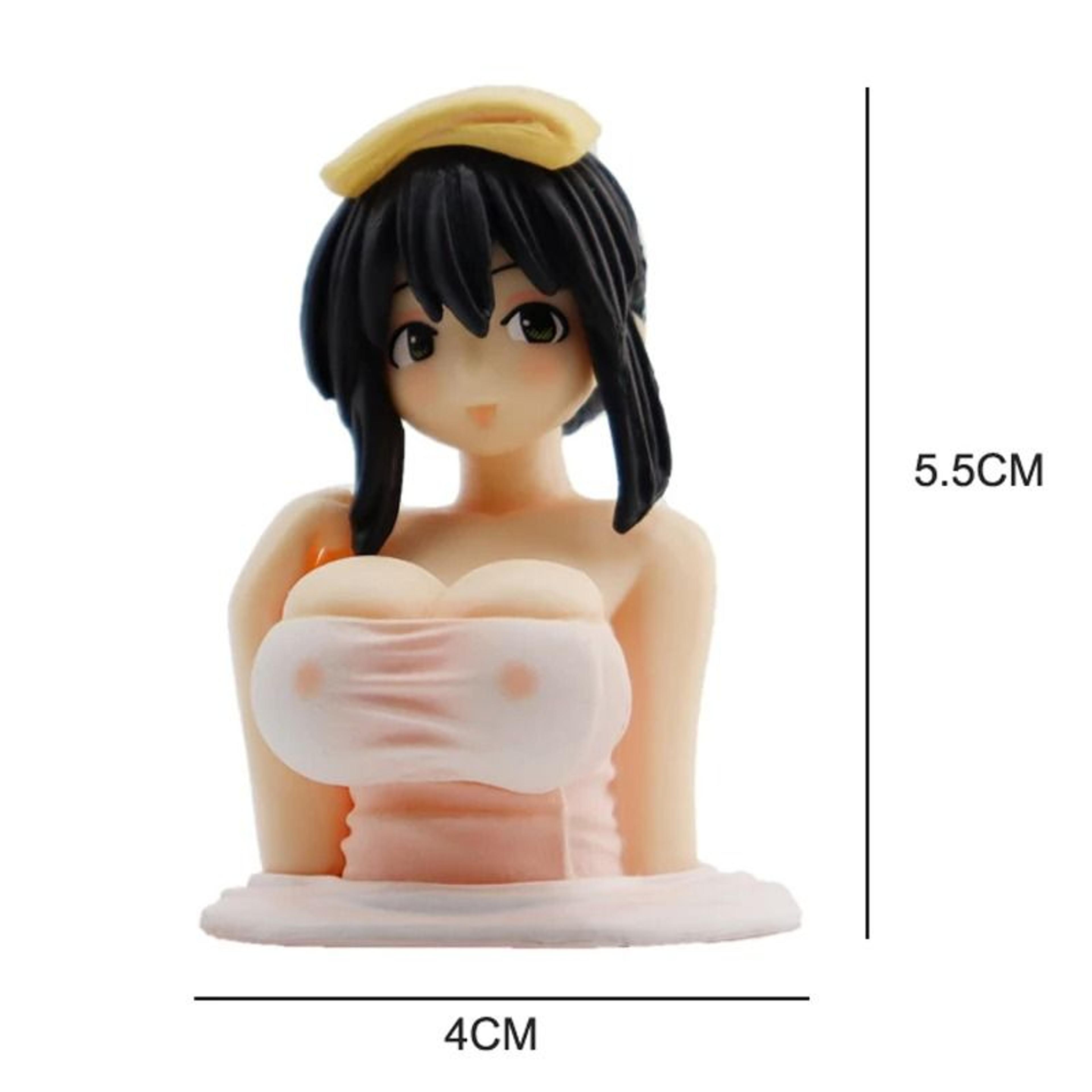 Shaking Chest Anime Girl Dashboard Ornament 6
