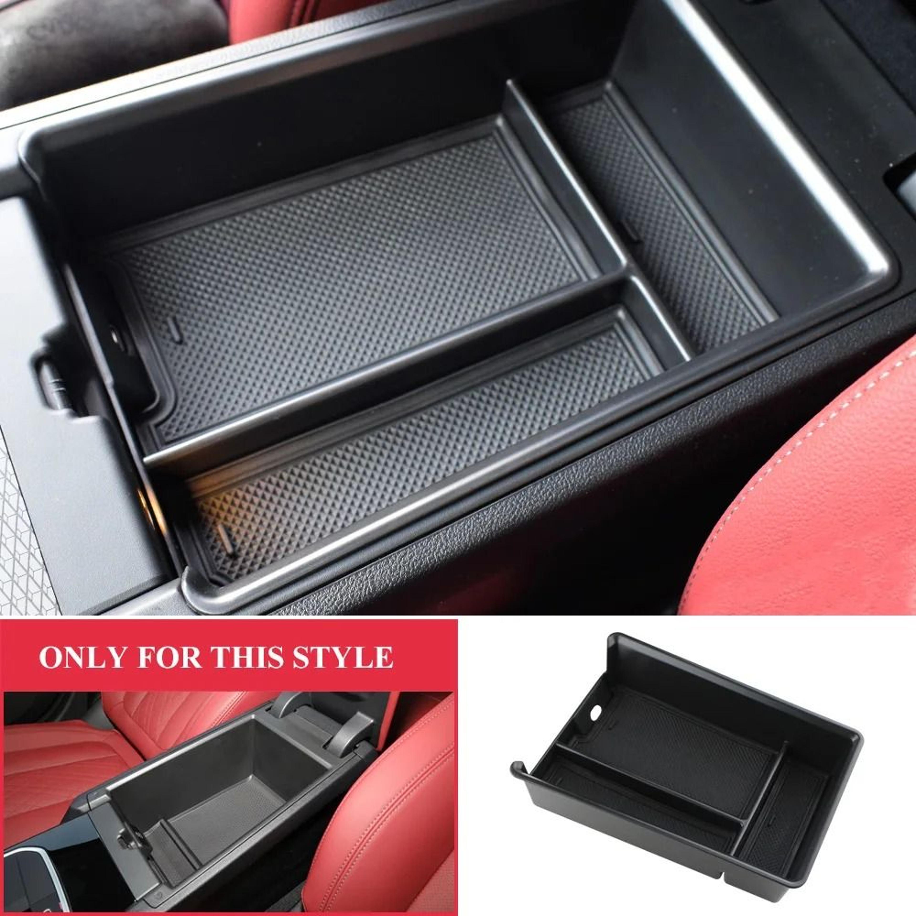 premium center console armrest organizer tray for bmw 3 & 4 series