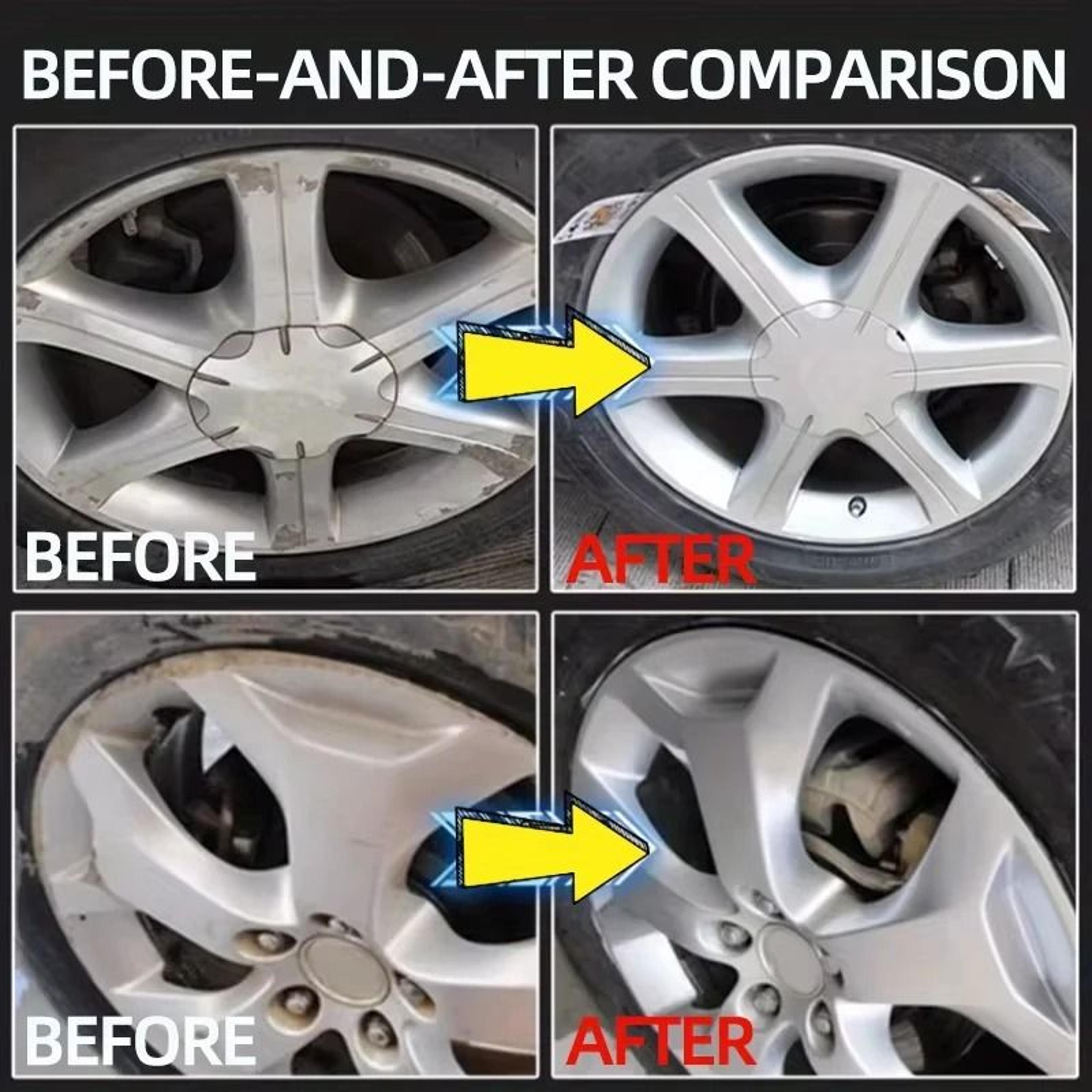 Alloy Wheel Rim Scratch Repair  Reconditioning Paste 4