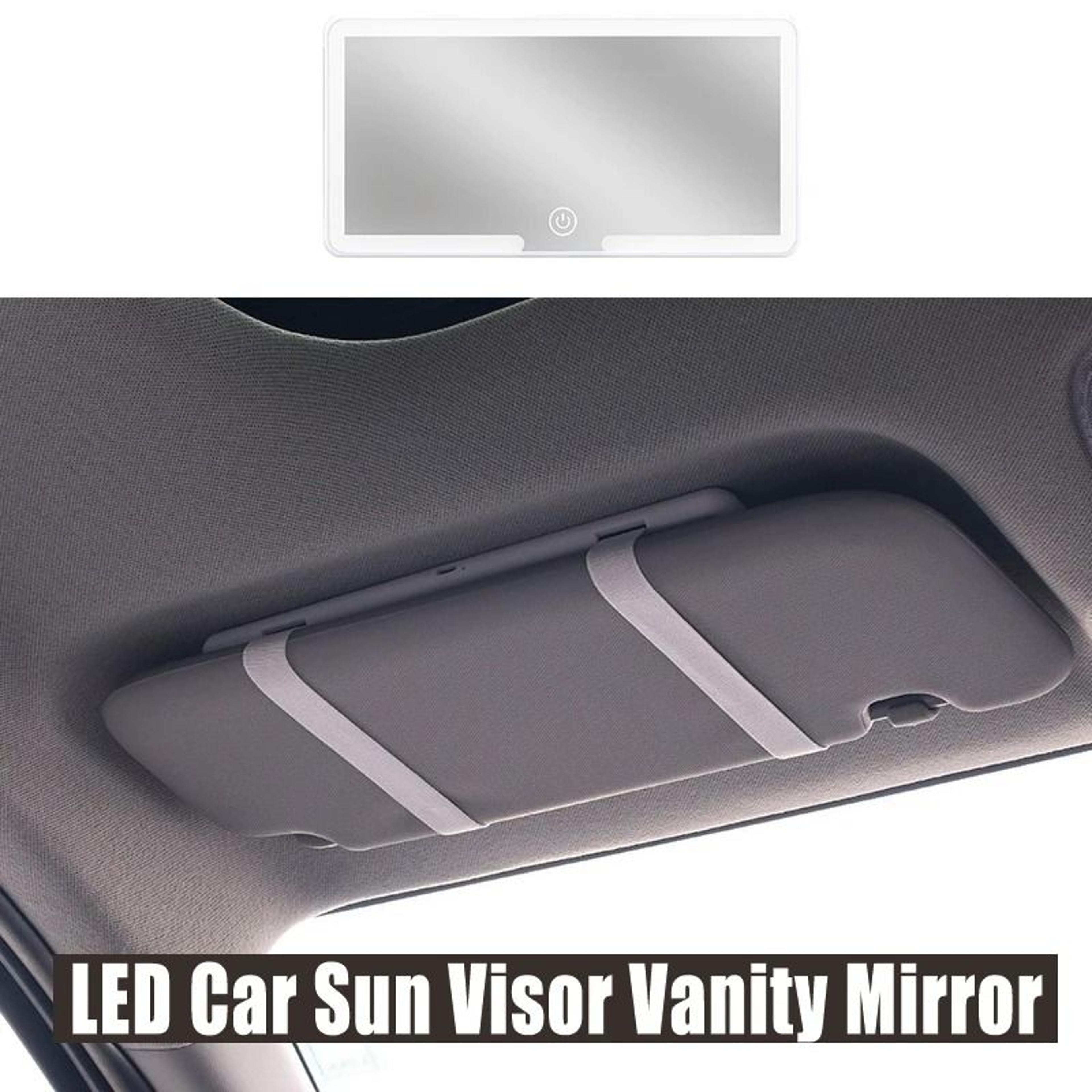 HighDefinition LED Rechargeable Car Vanity Mirror 1