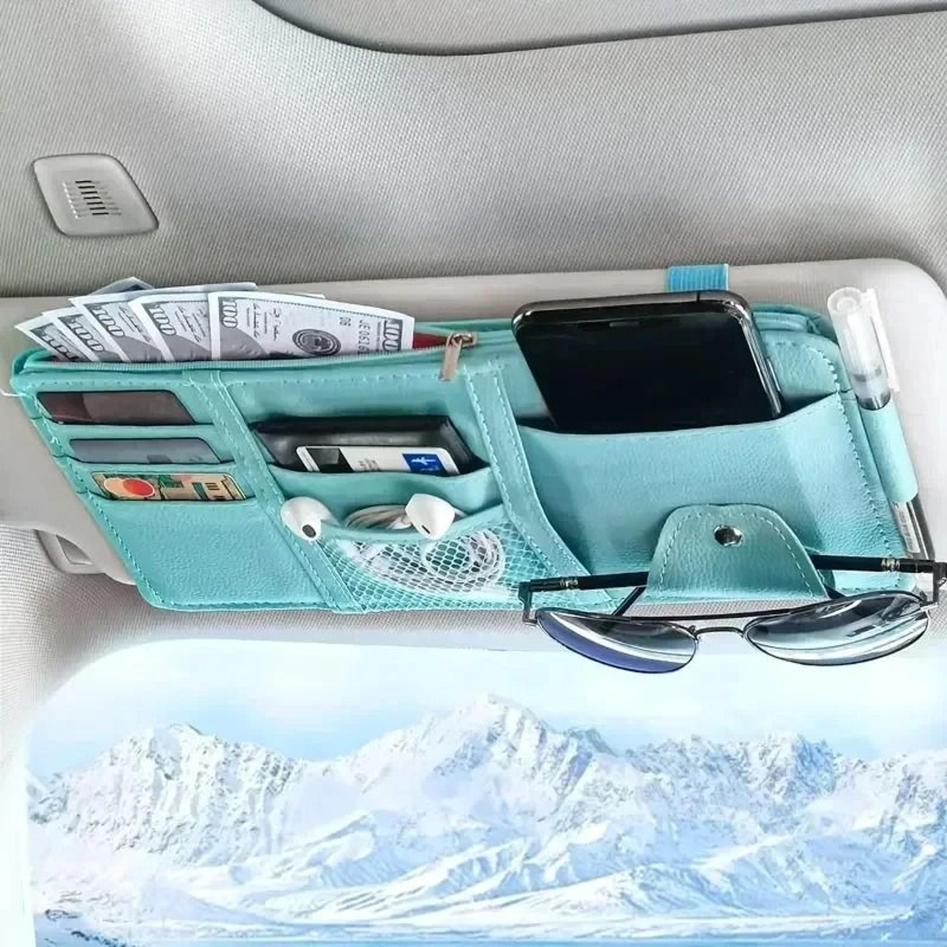 MultiFunctional Automotive Sun Visor Tactical Organizer 2
