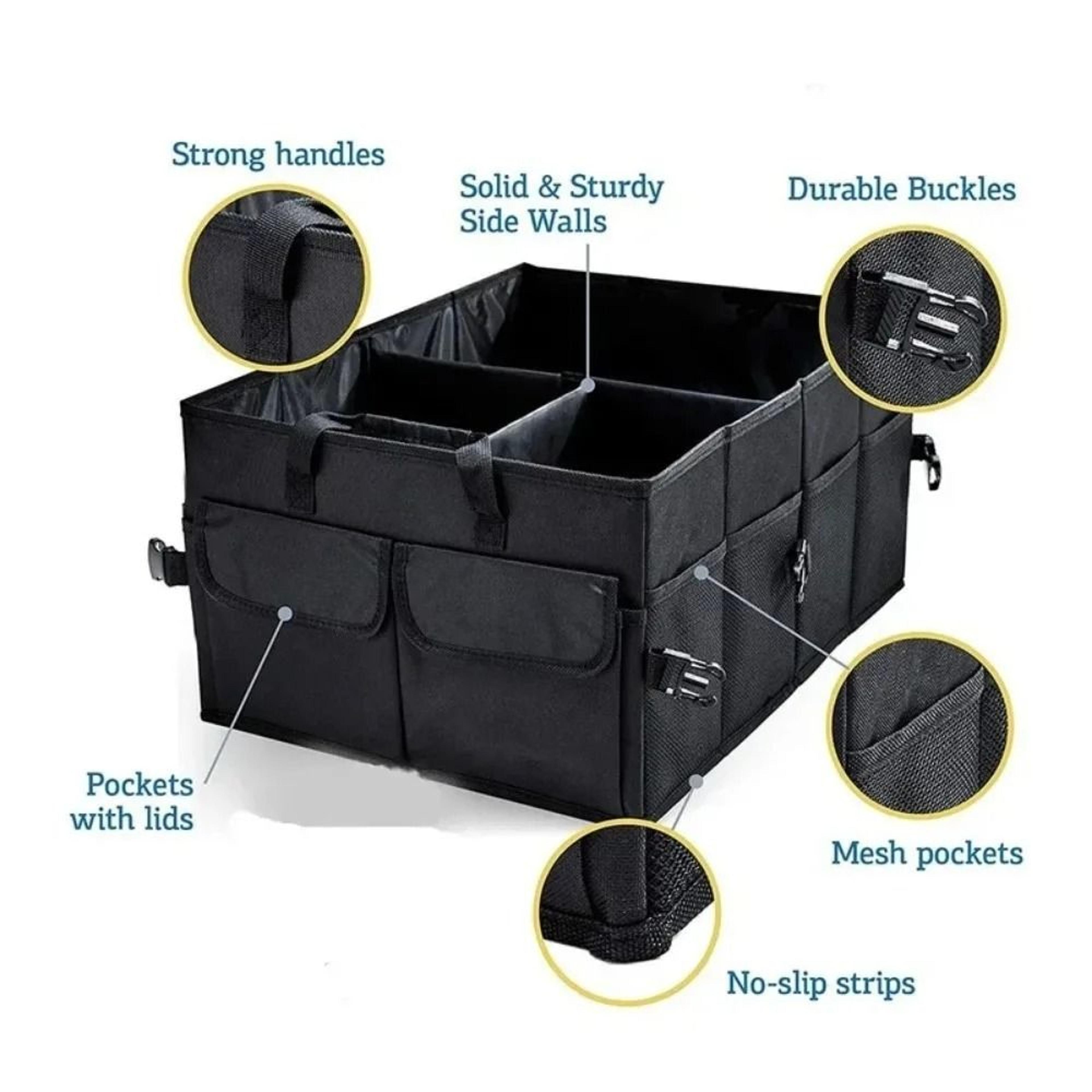 HeavyDuty Collapsible Car Trunk Organizer  Cargo Hub 2