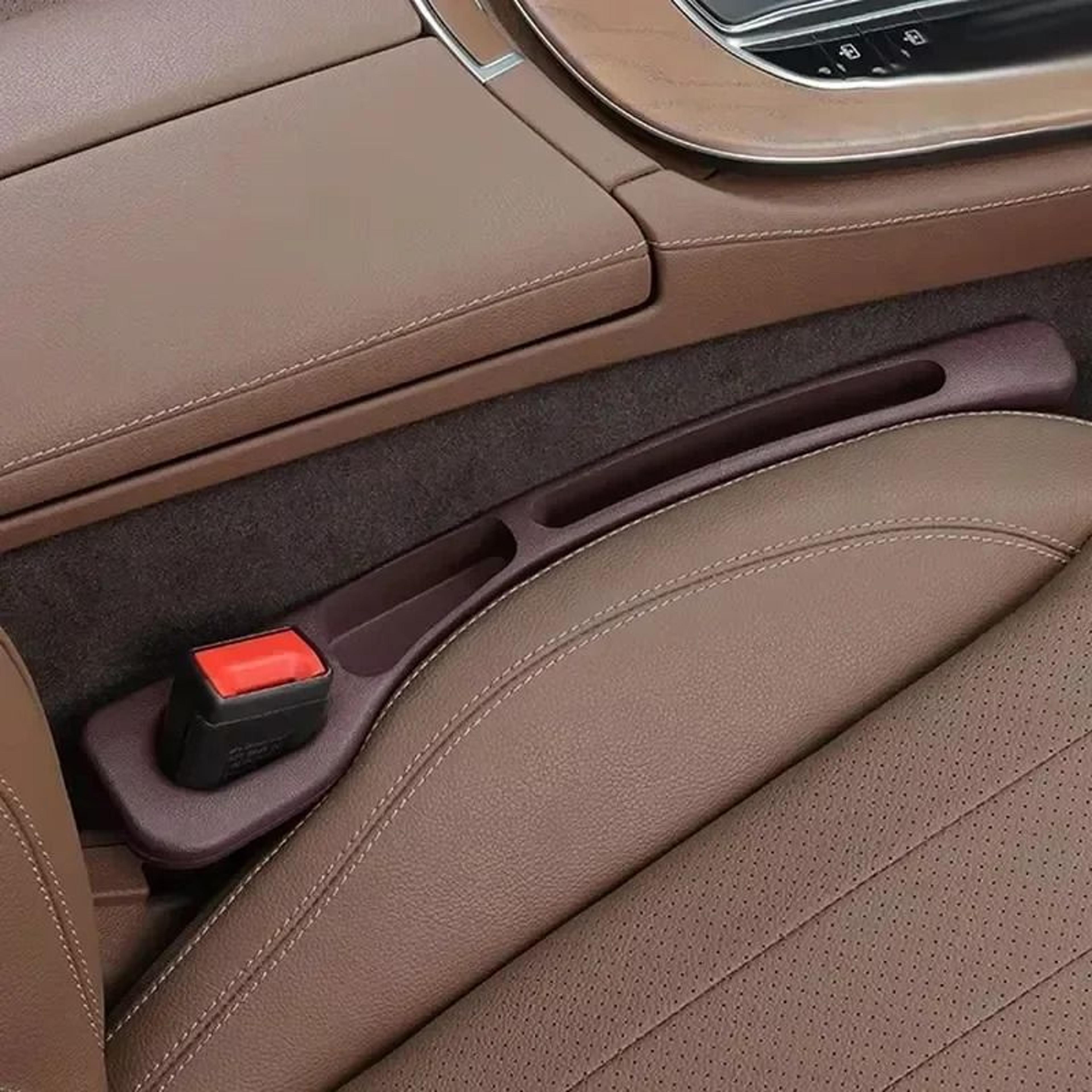 Premium Car Seat Gap Filler  Organizer 2Piece Set 4