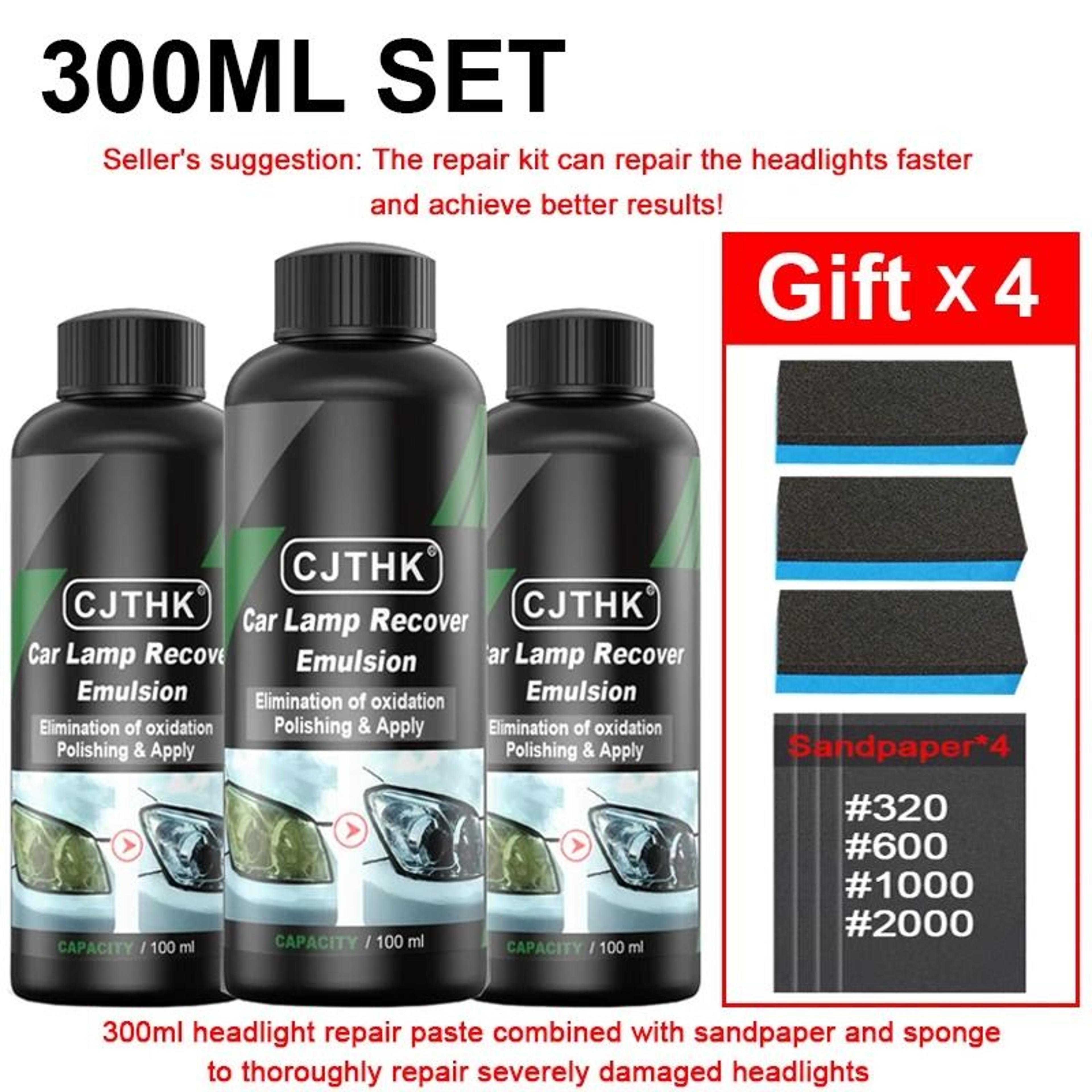 Advanced ProGrade Headlight Restoration  Clarity Kit 10