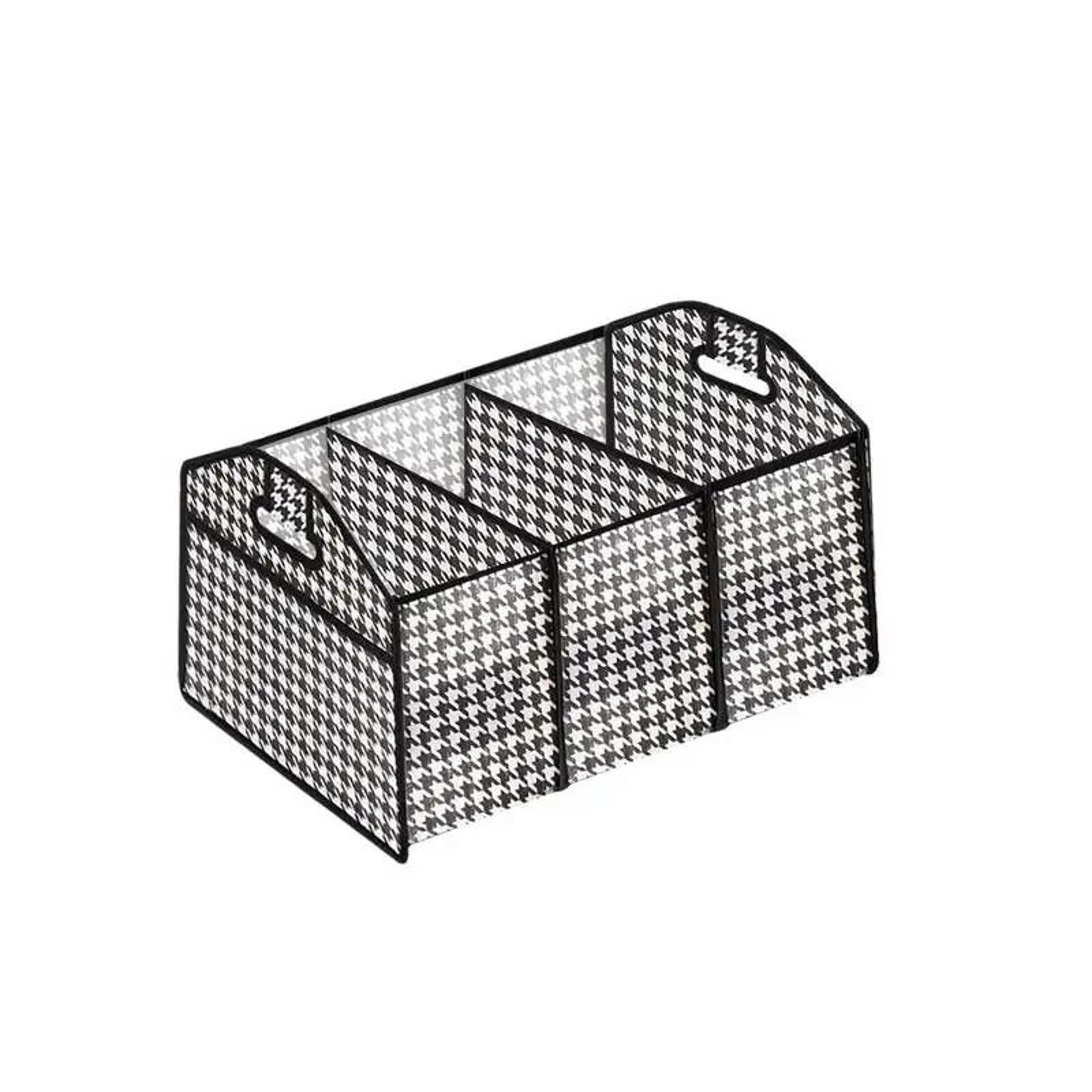 Universal 3Compartment Foldable Waterproof Trunk Organizer 8