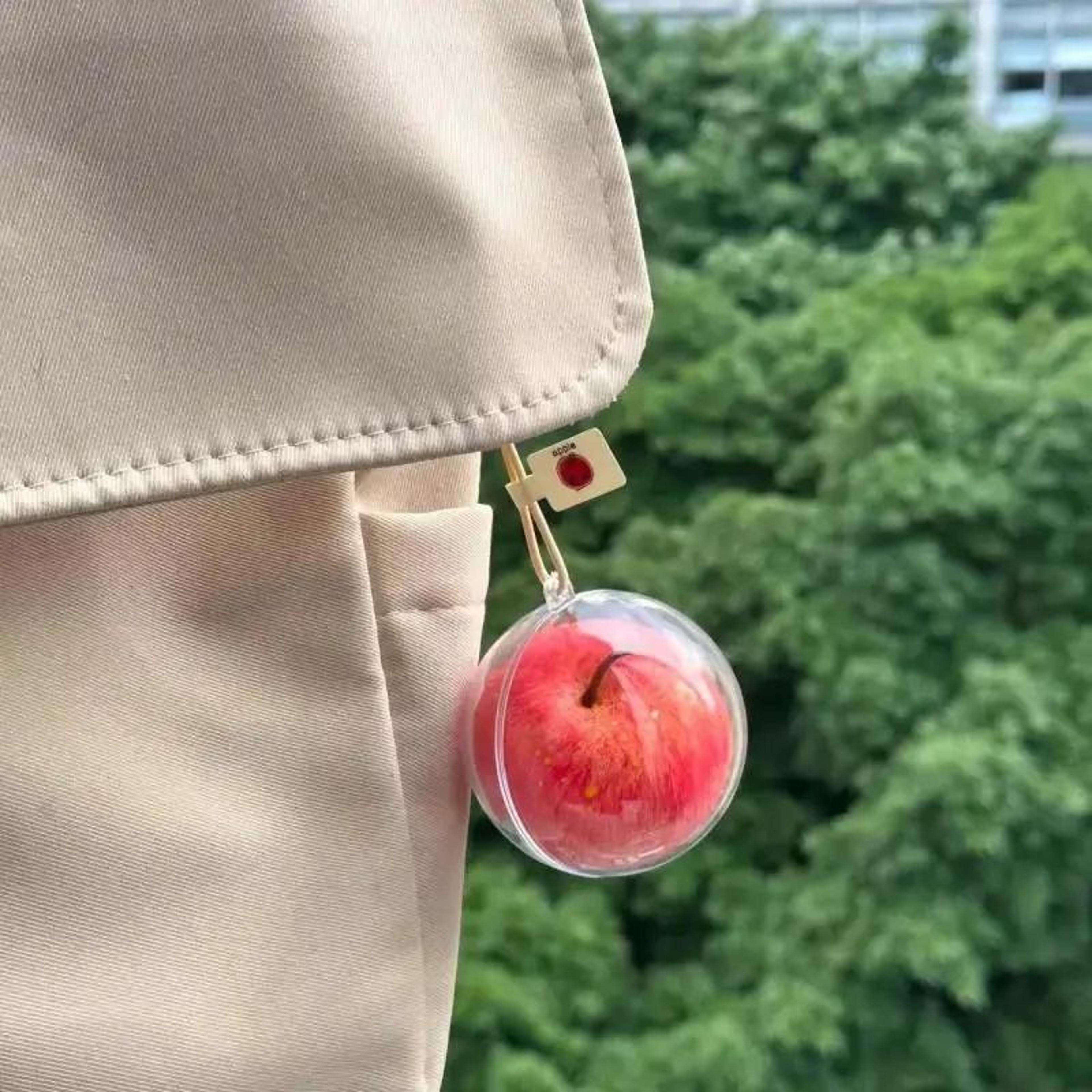 Handcrafted Fresh Harvest Simulated Fruit Car Ornament 1
