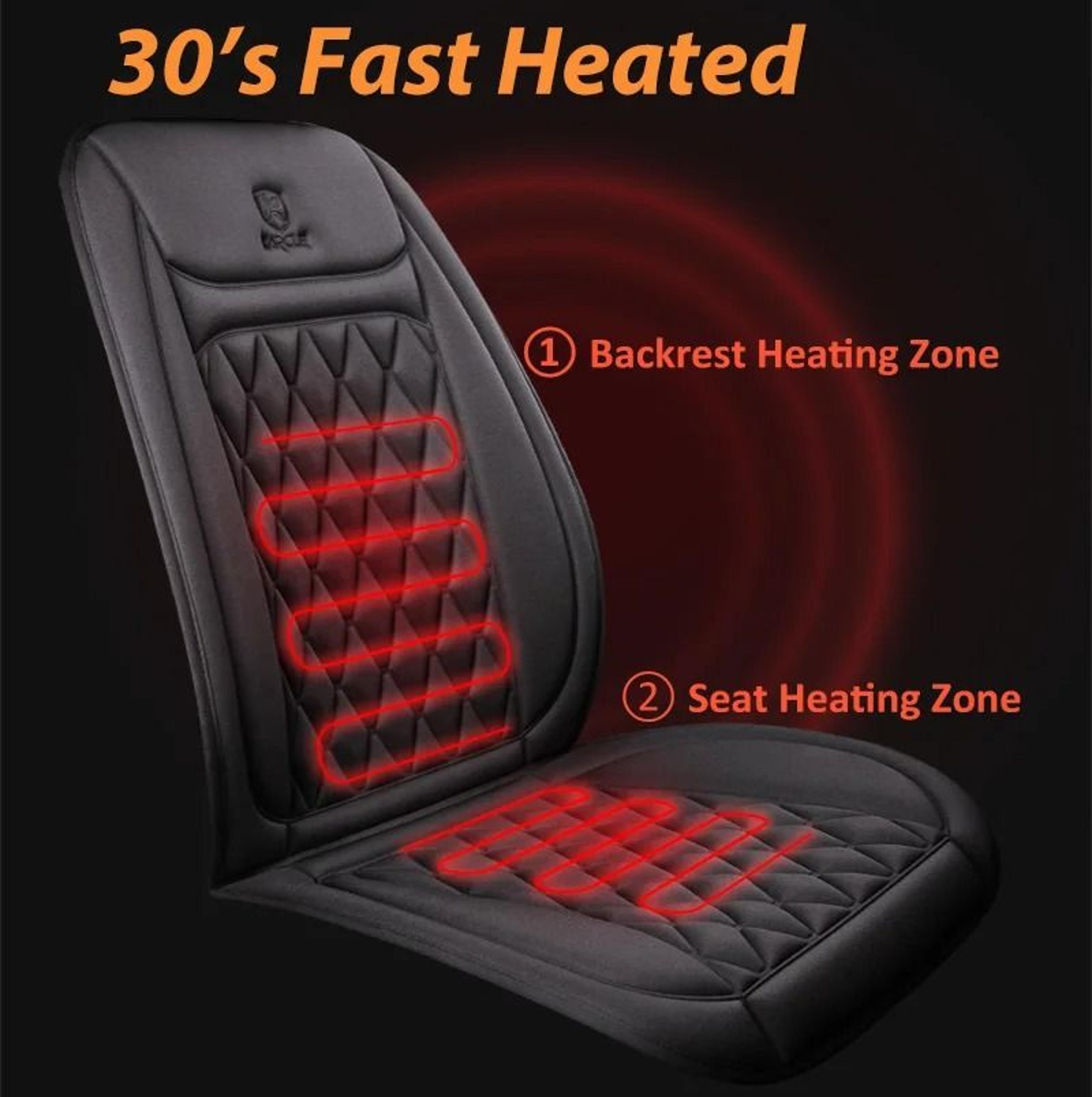 Luxury RapidHeating Winter Seat Cover  Thermal Protector 2